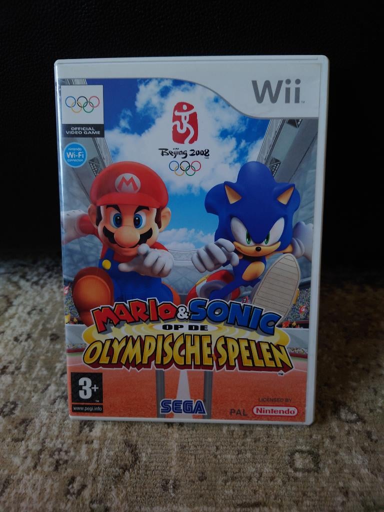 Mario en Sonic wii, Ophalen of Verzenden, Zo goed als nieuw, Sport, 3 spelers of meer