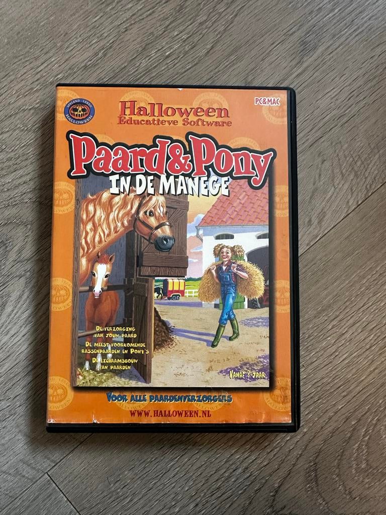 Paardenspel Paard & Pony In De Manege PC Educatieve Software, Spelcomputers en Games, Puzzel en Educatief, 1 speler, Ophalen of Verzenden
