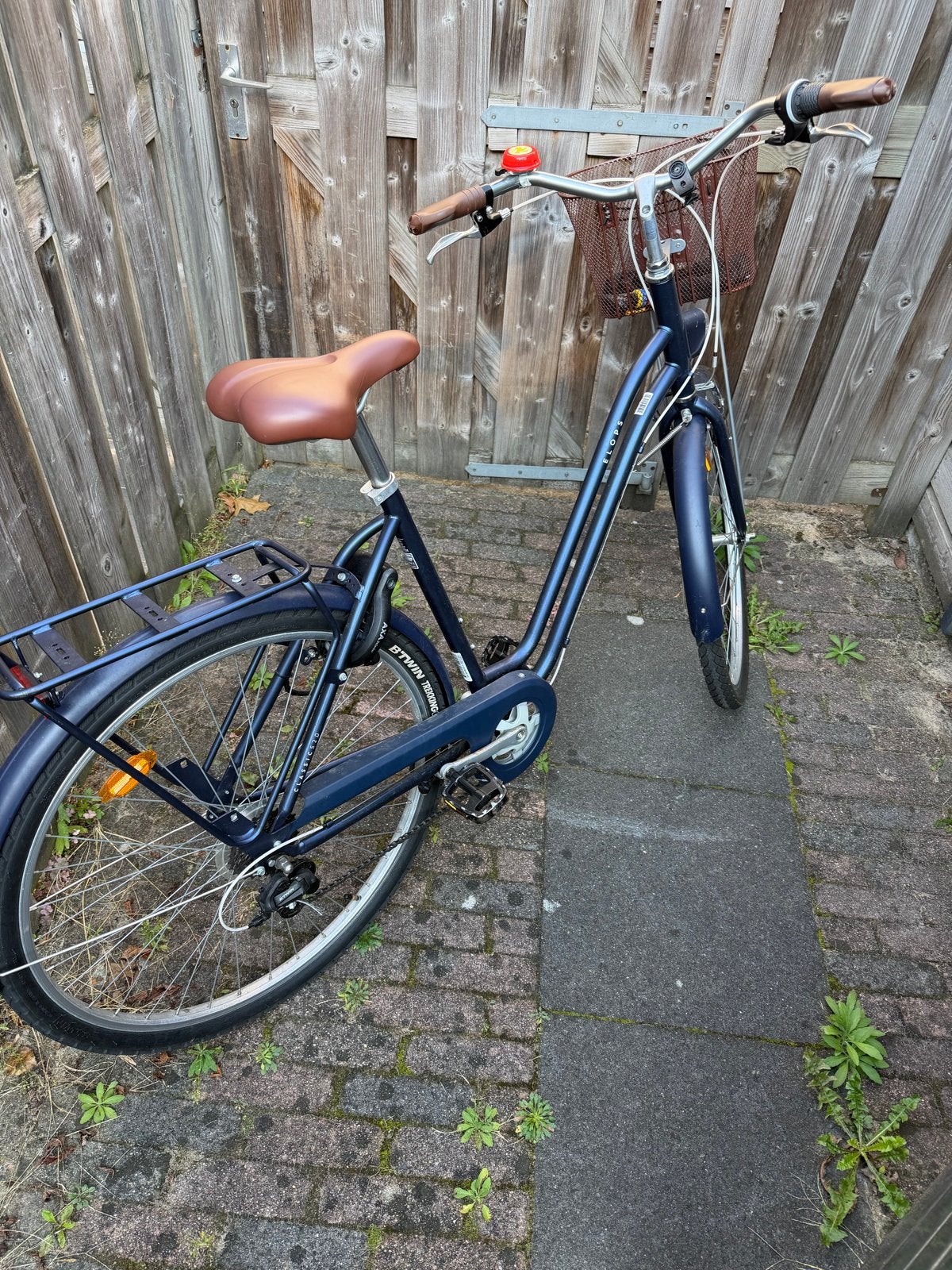 Decathlon Elops fiets met AXA sloten - Zo goed als nieuw, Ophalen, Zo goed als nieuw, Overige merken