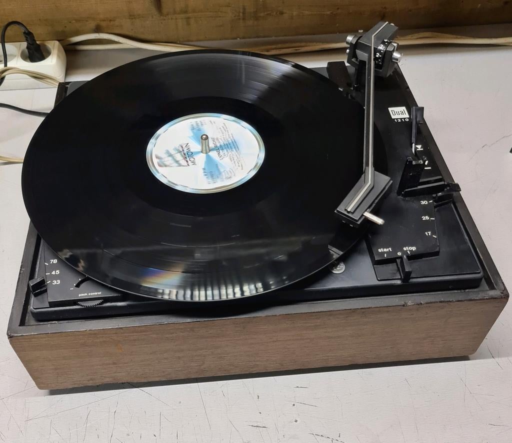 Dual 1210 platenspeler cs-10 vintage eind jaren '60, Audio, Tv en Foto, Ophalen of Verzenden, Dual