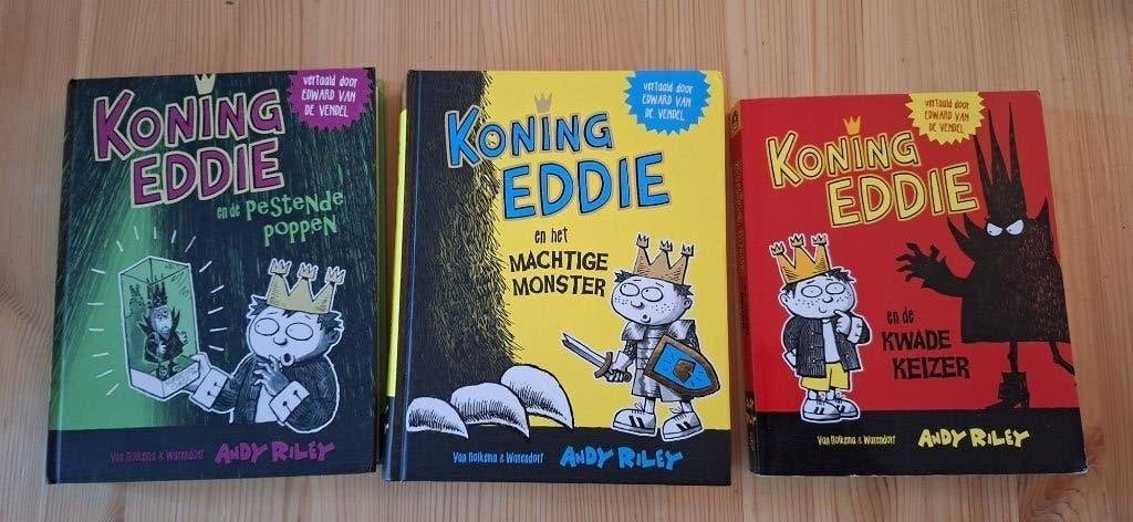 Koning Eddie 3x, Gelezen, Fictie algemeen, Ophalen of Verzenden, Andy Riley