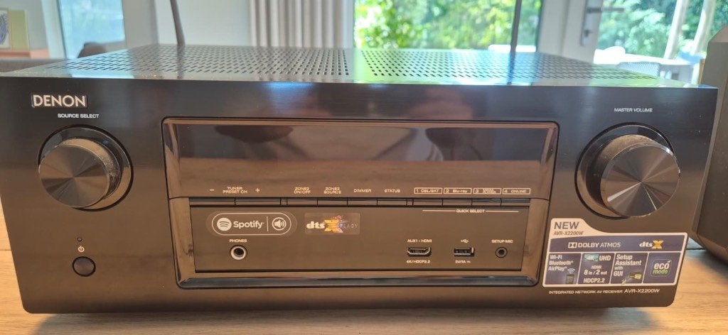Denon AVR-X2200W In zeer goede staat, Ophalen, Denon, Zo goed als nieuw, 120 watt of meer