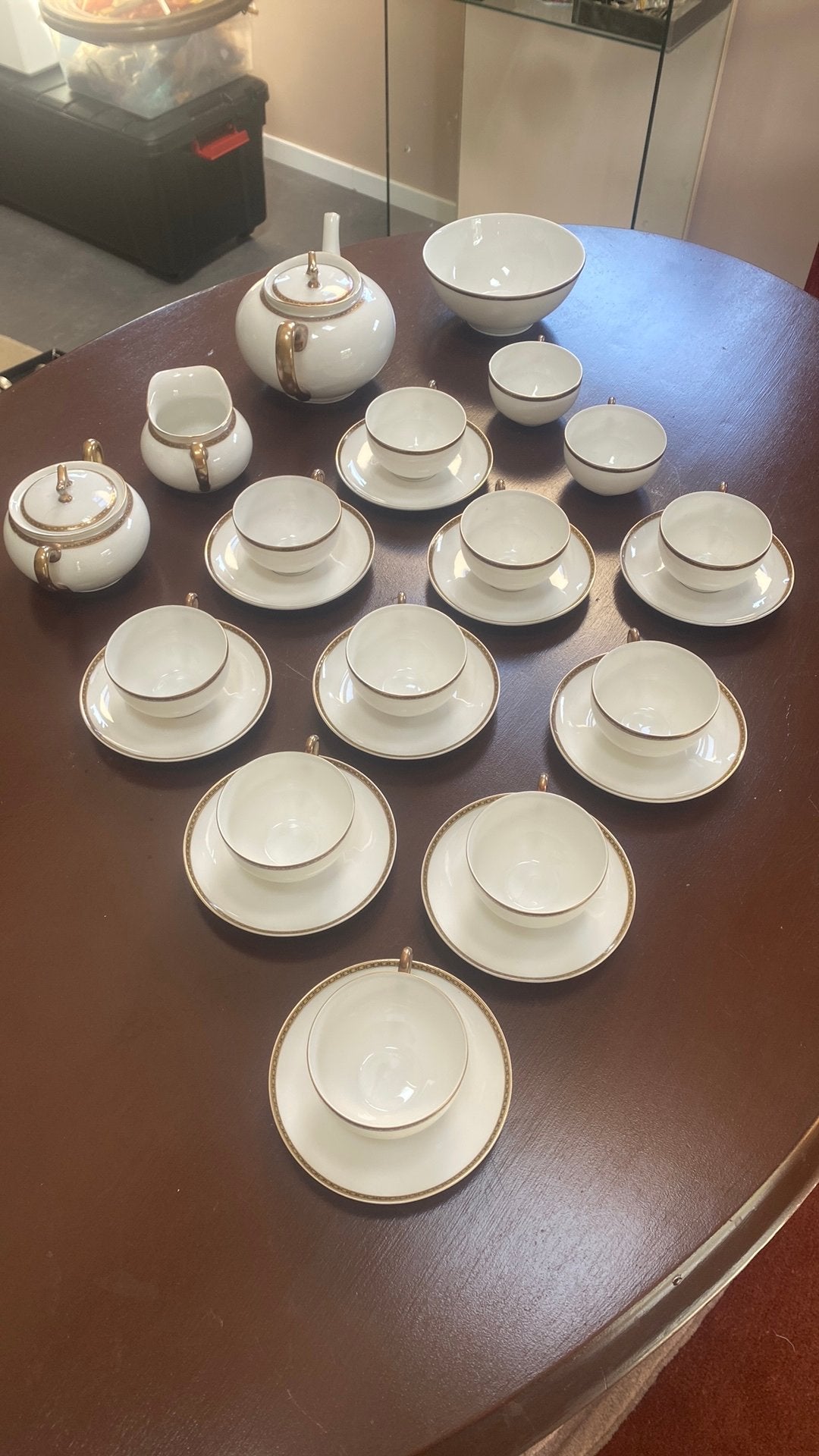 Antiek servies Paul Müller Selb Bavaria jaren '20 Art Deco, Ophalen
