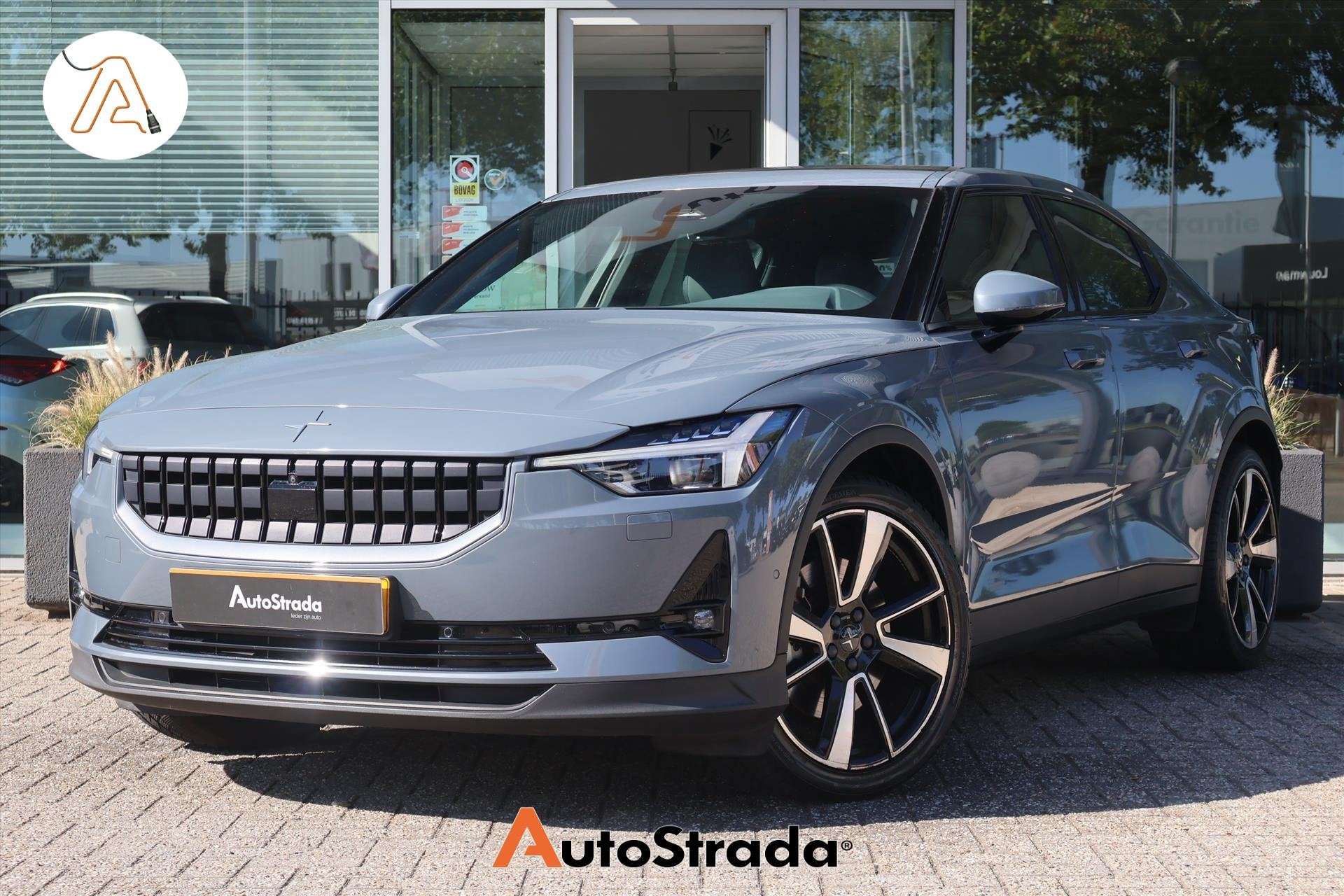 Polestar 2 300kW Long Range Dual Motor Pilot Plus 408pk SoH, Auto's, Polestar, Stof, Gebruikt, Met garantie (alle), Origineel Nederlands