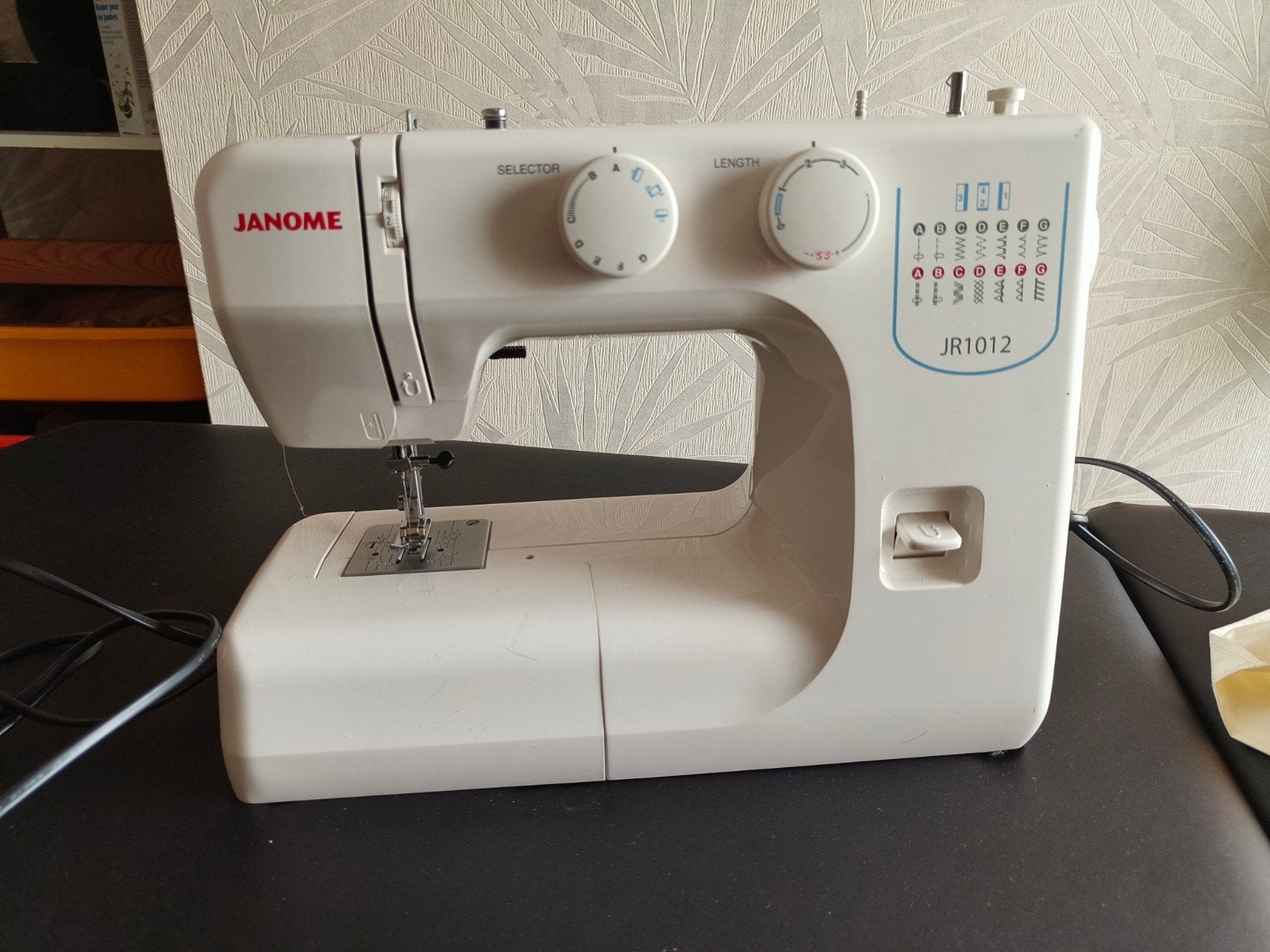 Janome JR1012, Ophalen, Naaimachine, Overige merken