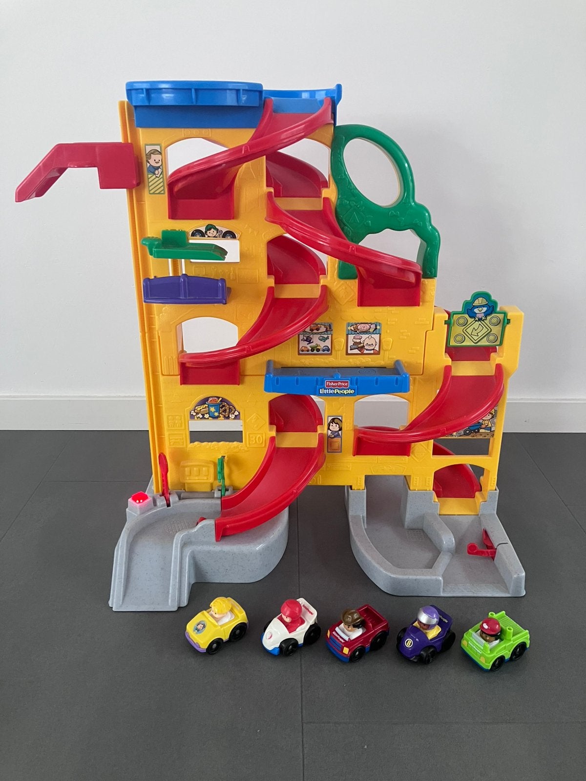 Auto garage Fisher Price, Ophalen, Zo goed als nieuw