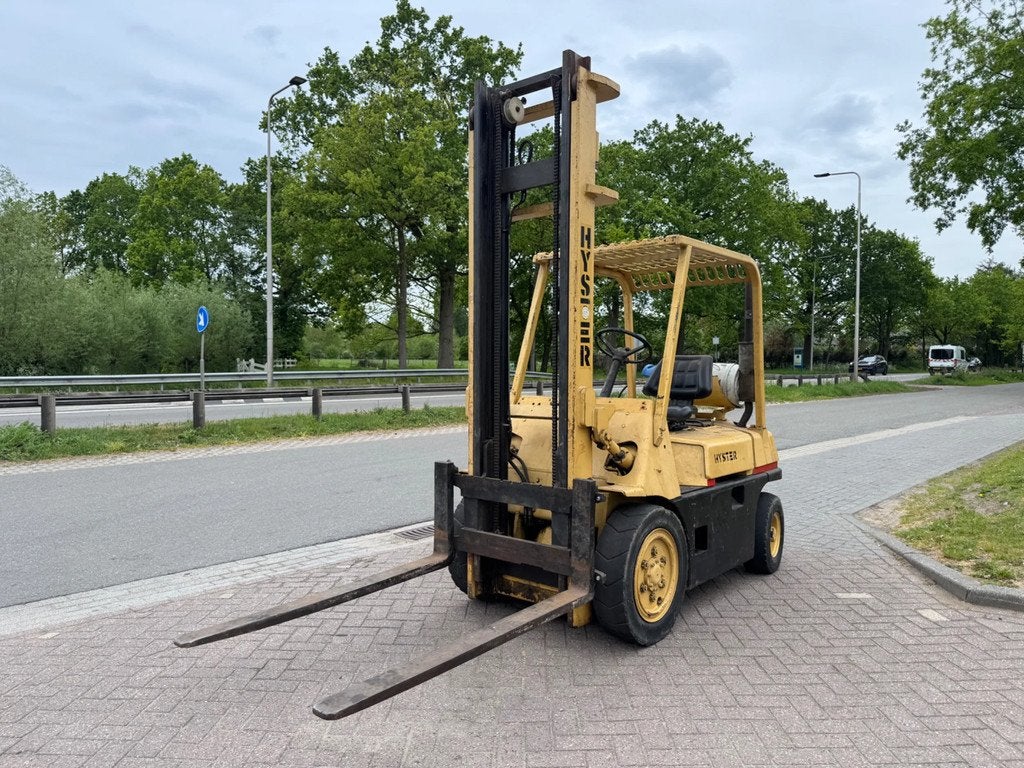 Hyster 2500 kg lpg (bj 1987), Zakelijke goederen, Machines en Bouw | Heftrucks en Intern transport, 2000 tot 3000 kg, Overige aandrijving