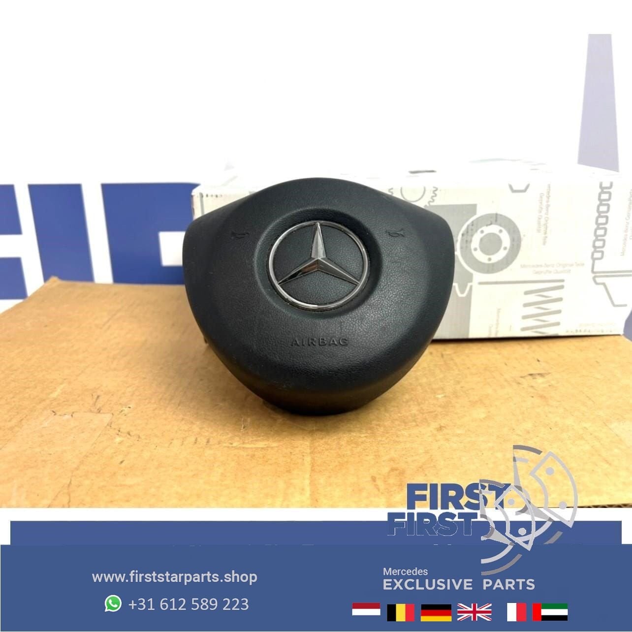 2017 Facelift MERCEDES STUUR AIRBAG A B C CLA E G GLA GLC GL, Gebruikt, -, Ophalen of Verzenden, -