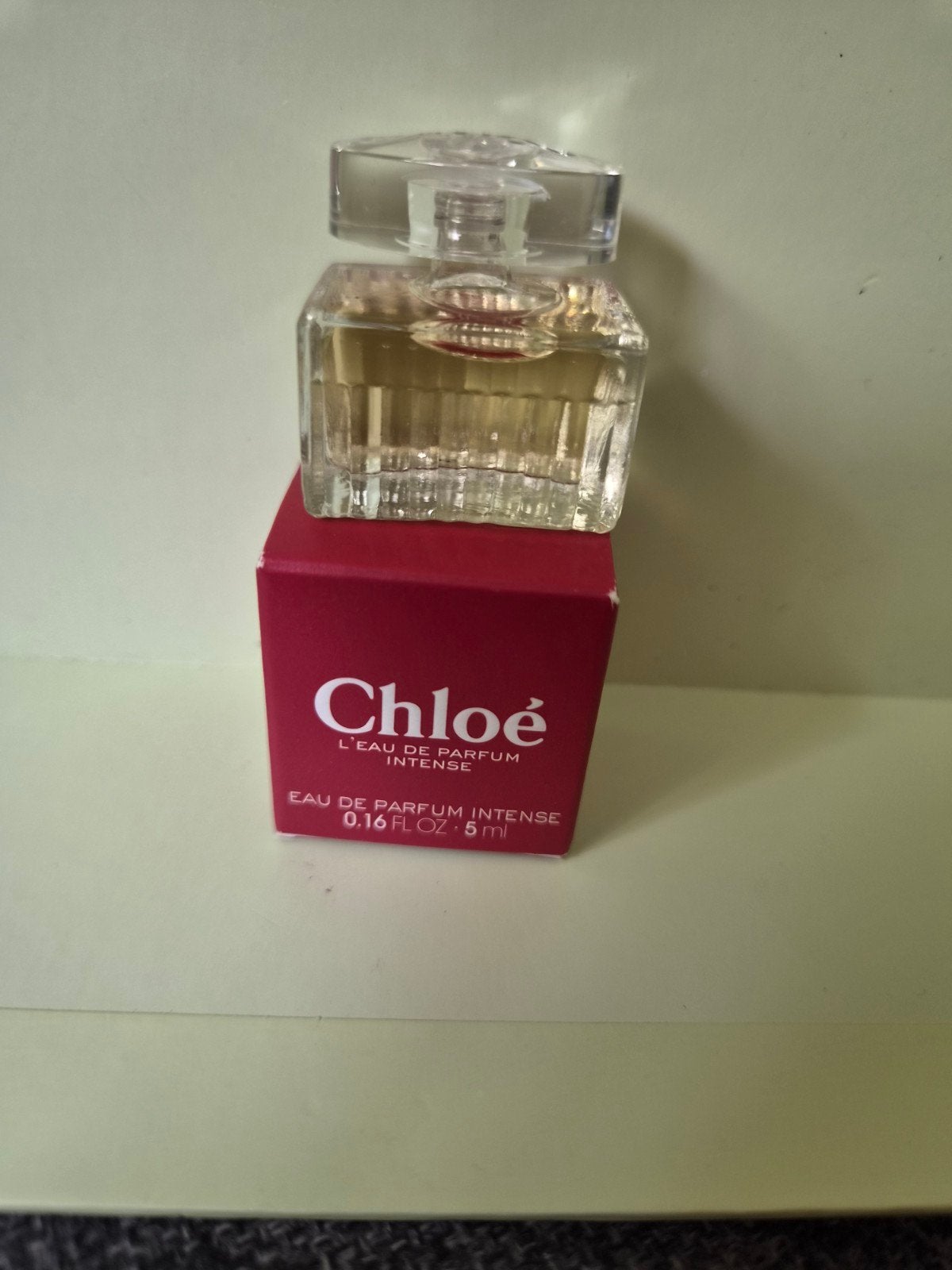 Chloe l eau de parfum intense miniatuur 5ml, Ophalen of Verzenden, Nieuw
