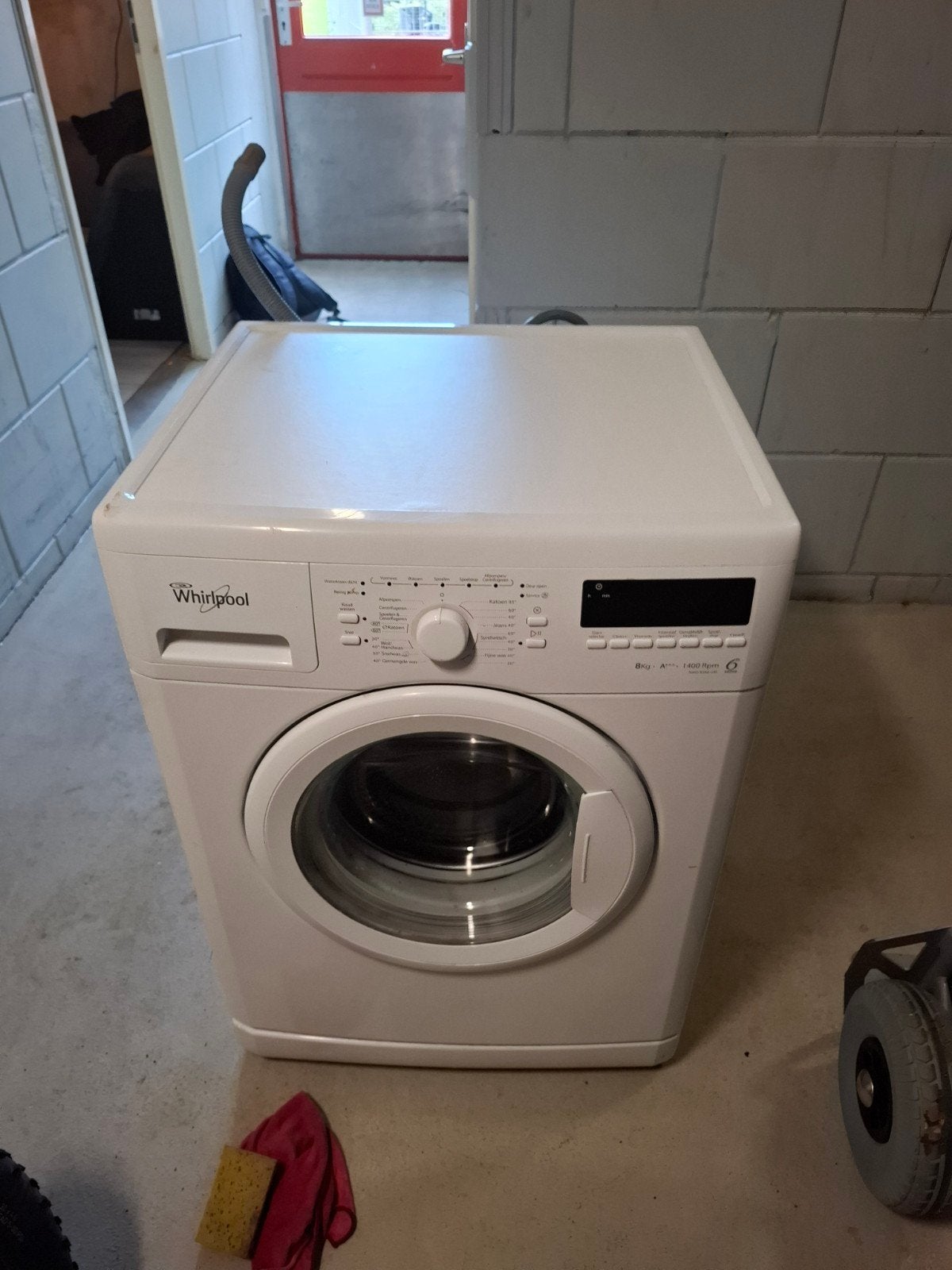 Wasmachine, Ophalen, 1200 tot 1600 toeren, Gebruikt, Energieklasse A of zuiniger