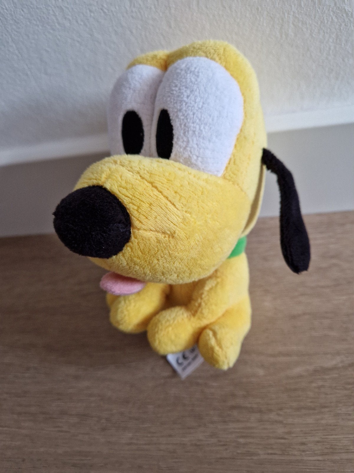 Knuffel Disney Pluto hond geel K7362, Ophalen of Verzenden, Zo goed als nieuw, Hond