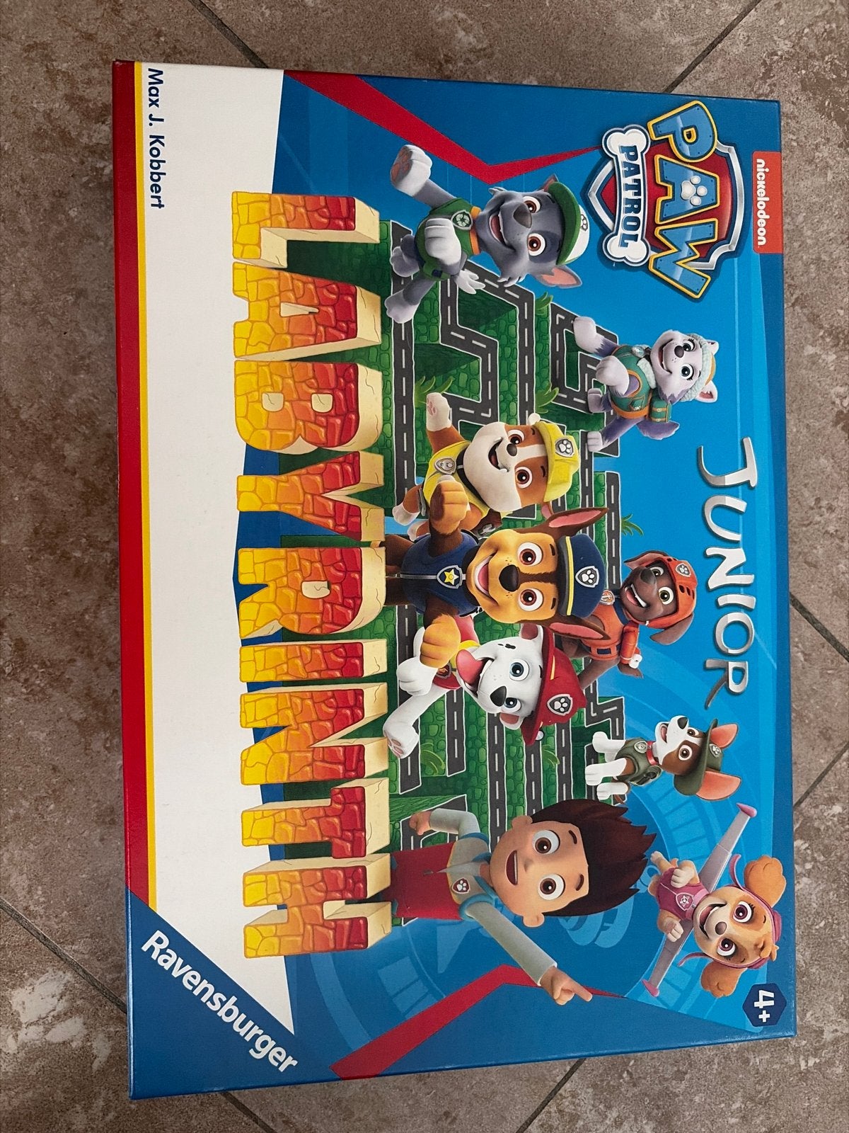 Paw Patrol Labyrinth Junior Bordspel Ravensburger, Drie of vier spelers, Ophalen, Zo goed als nieuw