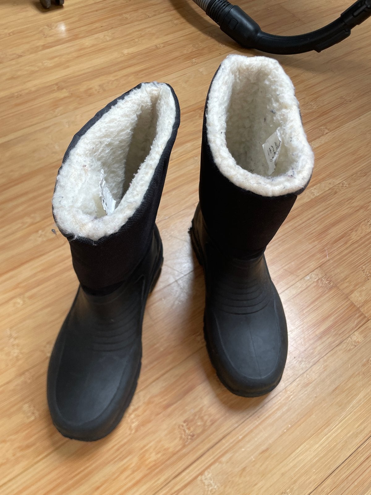 Zwarte gevoerde snowboots, maat 39/40, Ophalen of Verzenden, Zo goed als nieuw, Zwart, Snowboots
