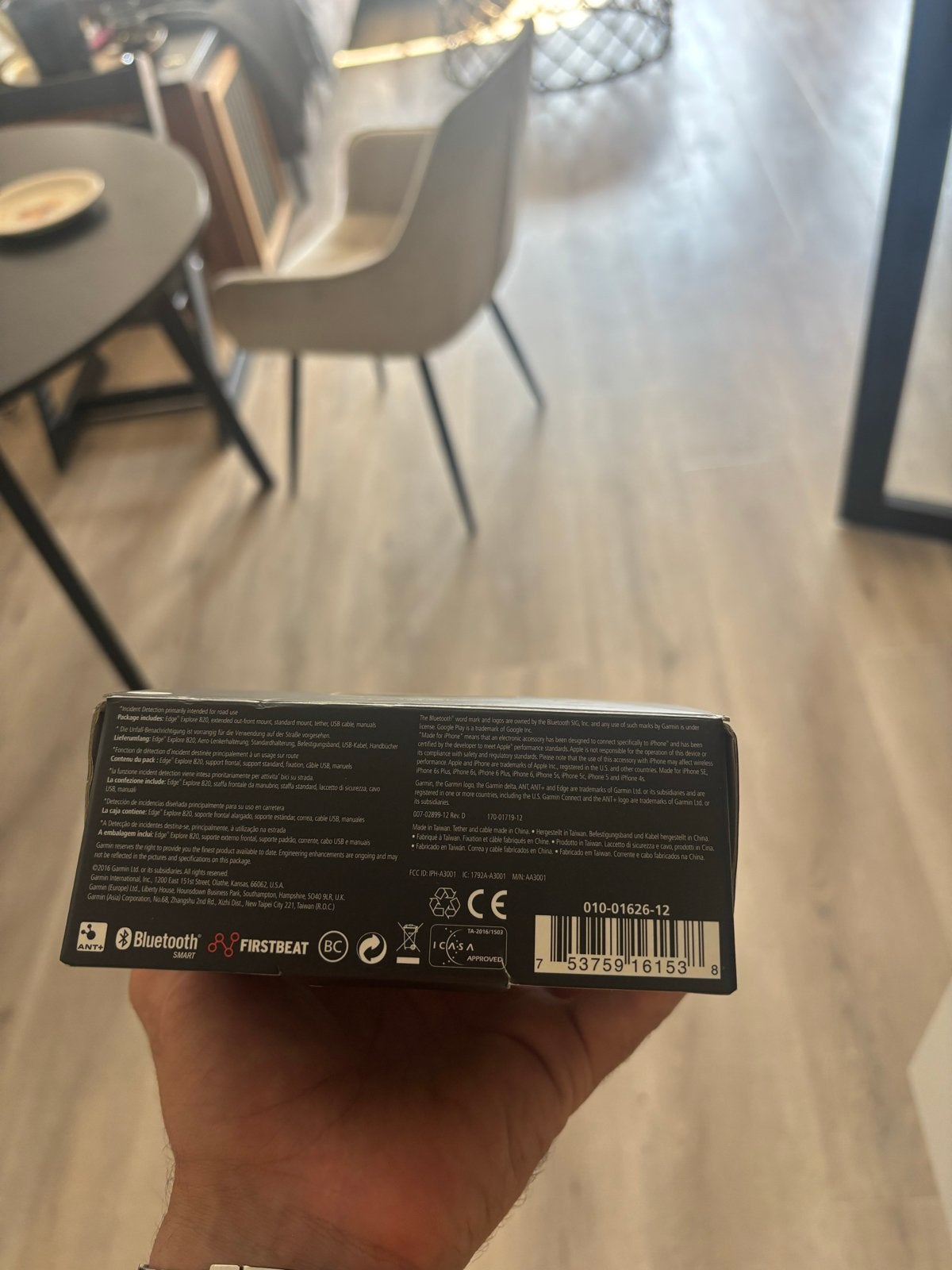 Garmin Edge Explore 820 GPS Fietscomputer, Fietsen en Brommers, Ophalen, Draadloos, Zo goed als nieuw