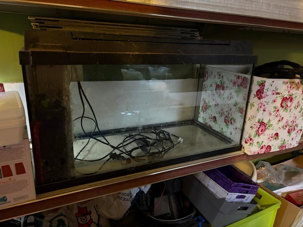 Juwel aquarium 120 liter, Ophalen, Gebruikt, Leeg aquarium