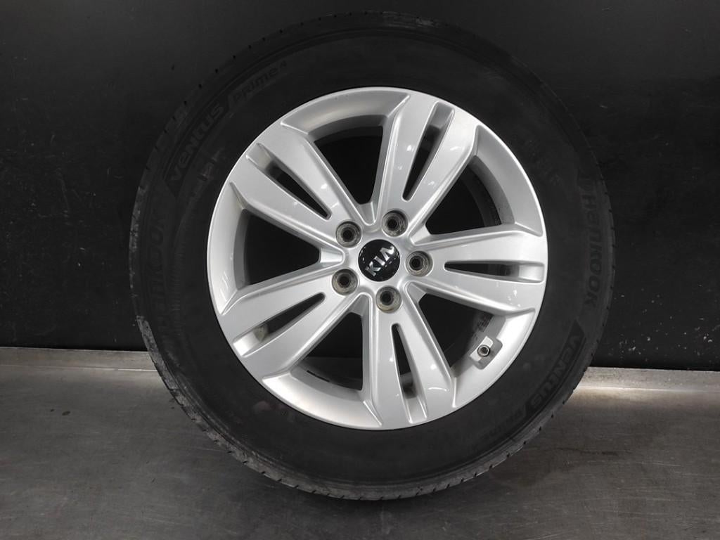 Velgen set + banden Kia Sportage ( 225-60-R17 ), Auto-onderdelen, Banden en Velgen, Gebruikt, Banden en Velgen, 17 inch, Ophalen of Verzenden