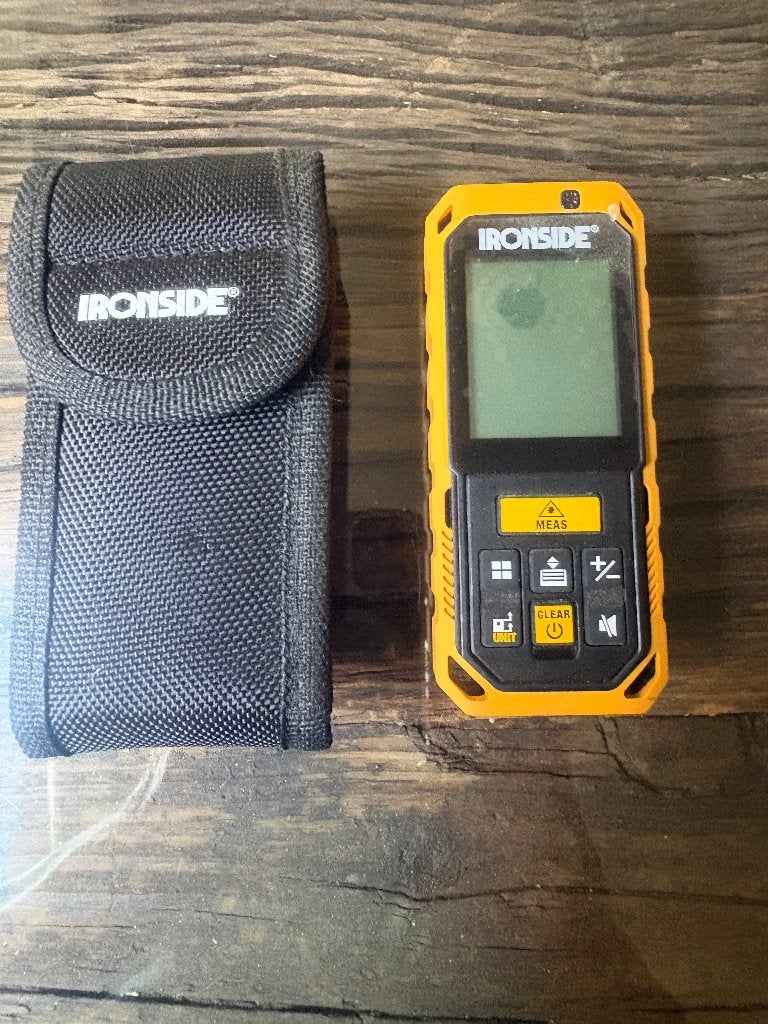 Ironside laser afstandsmeter - Zo goed als nieuw, Ophalen of Verzenden, Zo goed als nieuw, Afstand