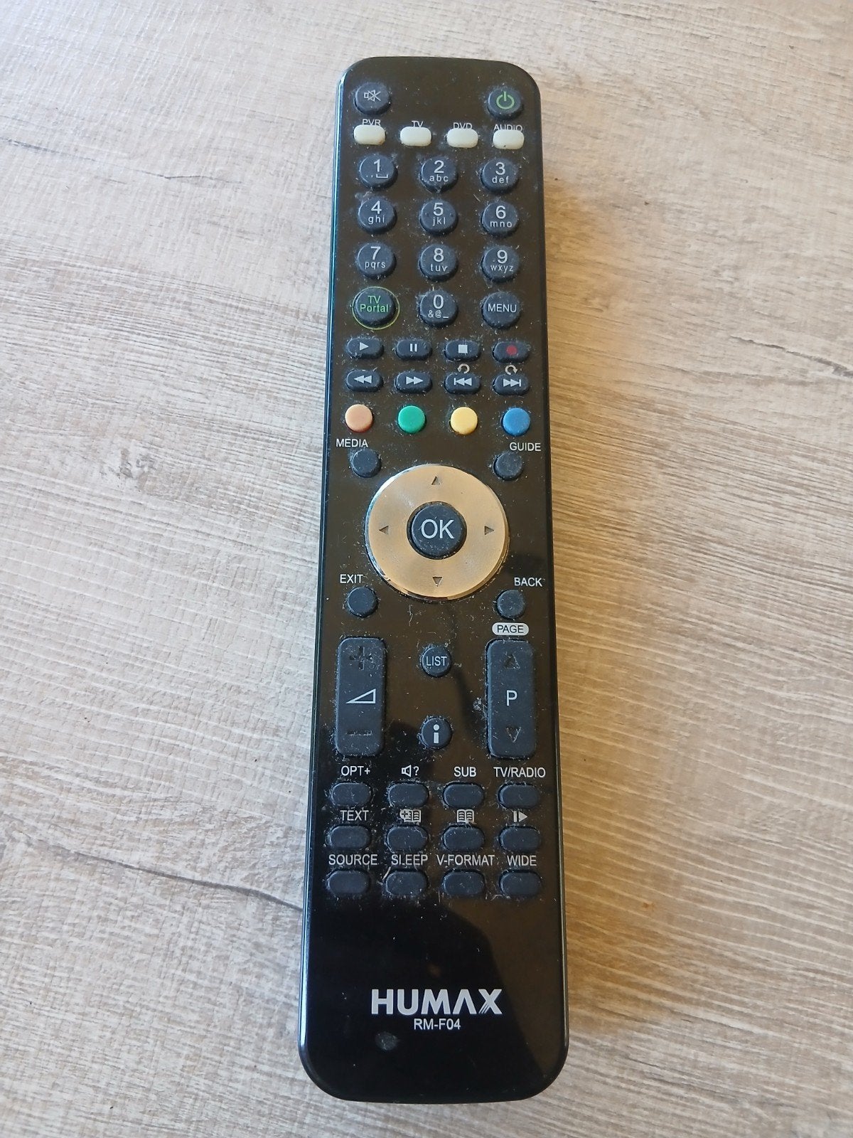 Humax RM-F04 afstandsbediening in perfecte staat, Ophalen of Verzenden, Zo goed als nieuw, Origineel, Tv