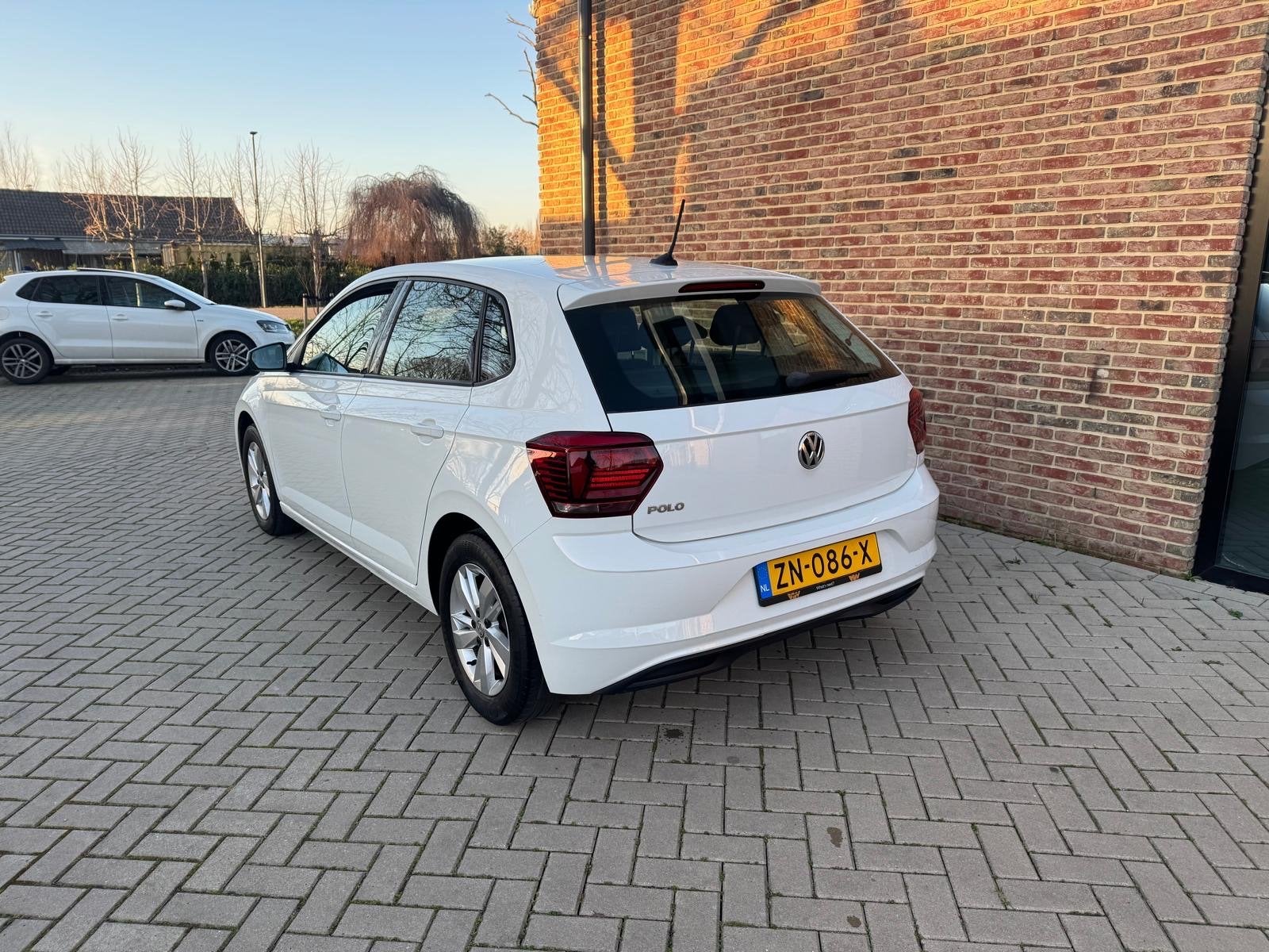 Volkswagen Polo 1.0 TSI 95pk 2019 Wit, Voorwielaandrijving, 40 €/maand, Wit, Origineel Nederlands