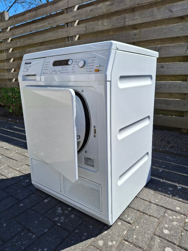 Miele warmte pompdroger, Witgoed en Apparatuur, Wasdrogers, Ophalen, Gebruikt, 4 tot 6 kg, Voorlader