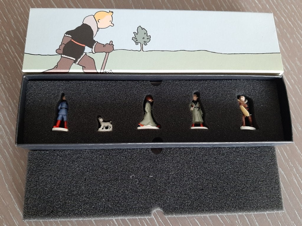 Hergé ,Tintin au pays des Sovjets 2018, Ophalen of Verzenden, Kuifje, Zo goed als nieuw, Beeldje of Figuurtje