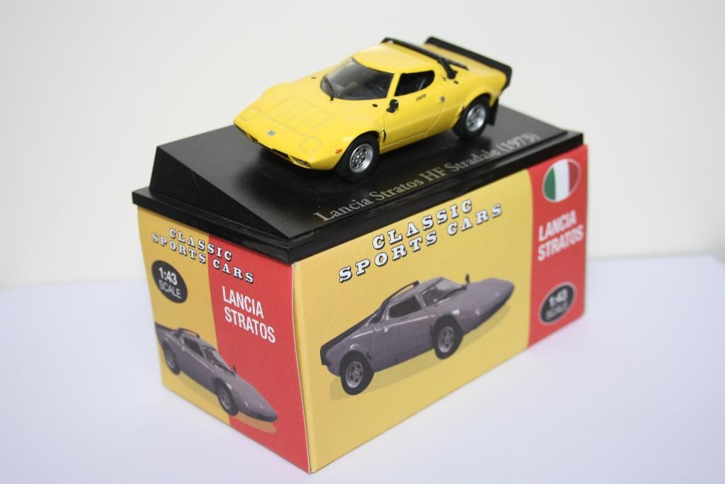 Lancia Stratos (serie Classic Sports Cars) 1/43, Hobby en Vrije tijd, Modelauto's | 1:43, Ophalen of Verzenden, Nieuw, Auto, Norev