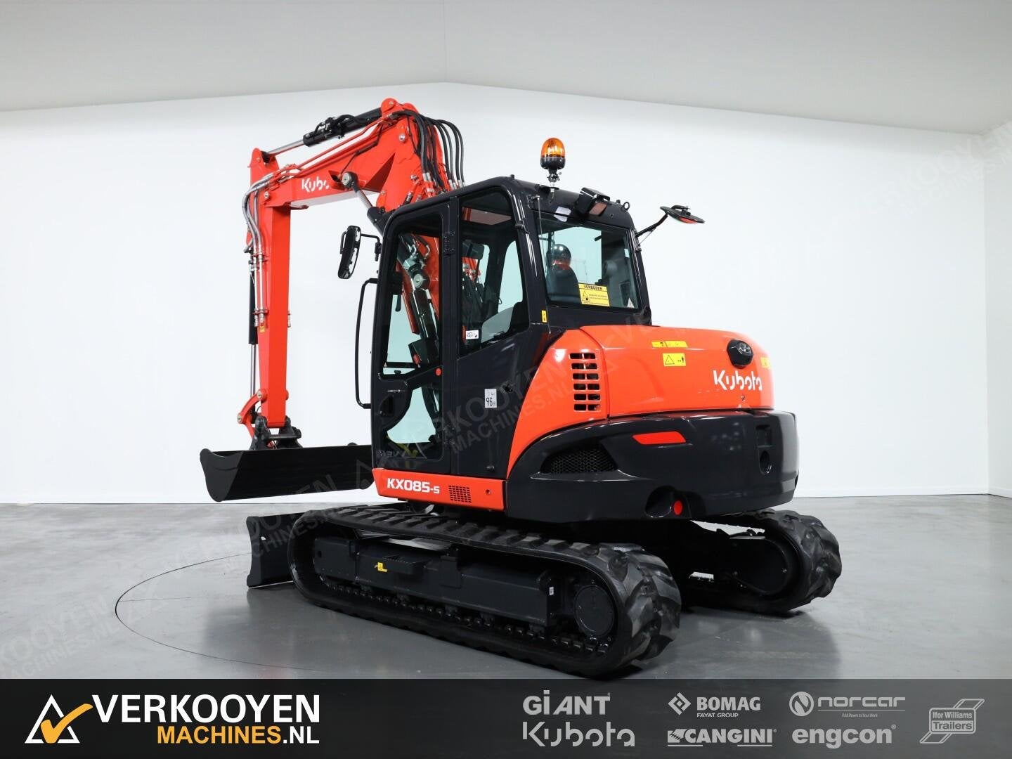2026 Kubota KX085-5 2PC VK10554, Graafmachine