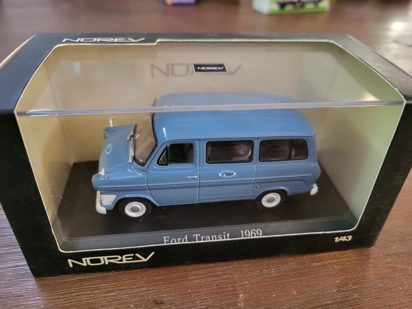 Ford Transit 1969, Norev, Hobby en Vrije tijd, Modelauto's | 1:43, Ophalen of Verzenden, Nieuw, Auto, Norev