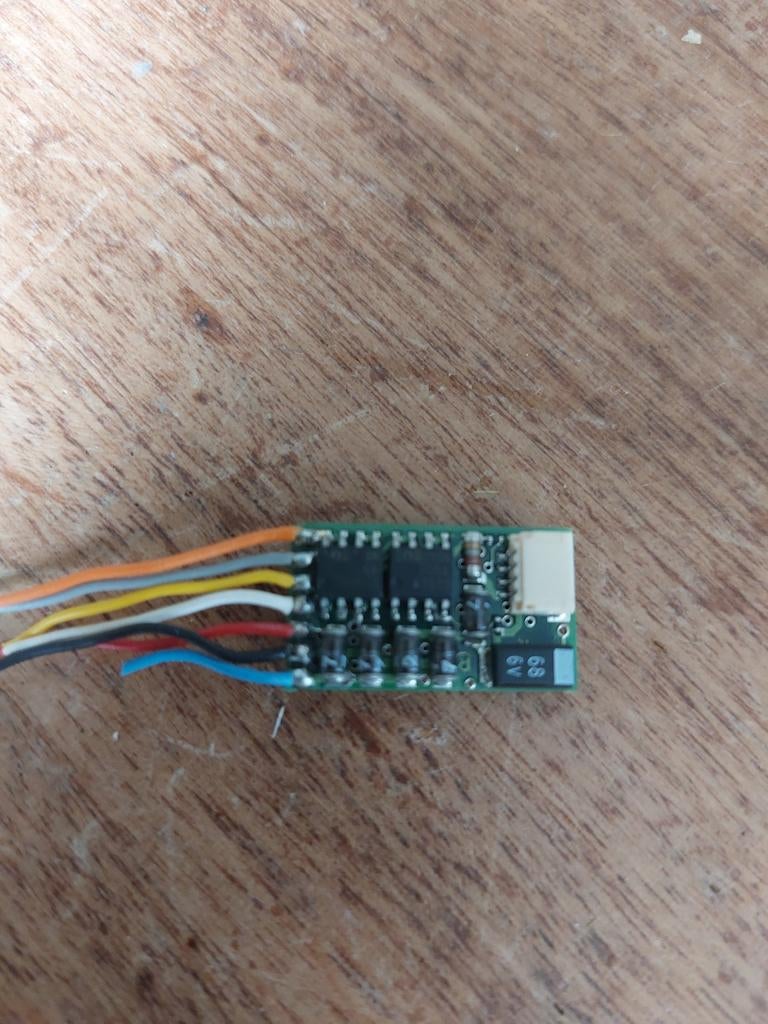 Uhlenbrock decoder met SUSI aansluiting, Overige merken, Gebruikt, Gelijkstroom of Wisselstroom, Overige typen