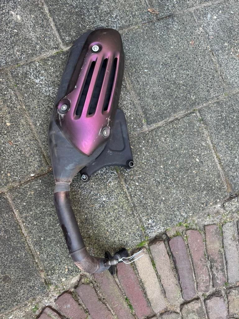 Custom uitlaat vespa sprint iget, Ophalen, Zo goed als nieuw, Uitlaat, Vespa