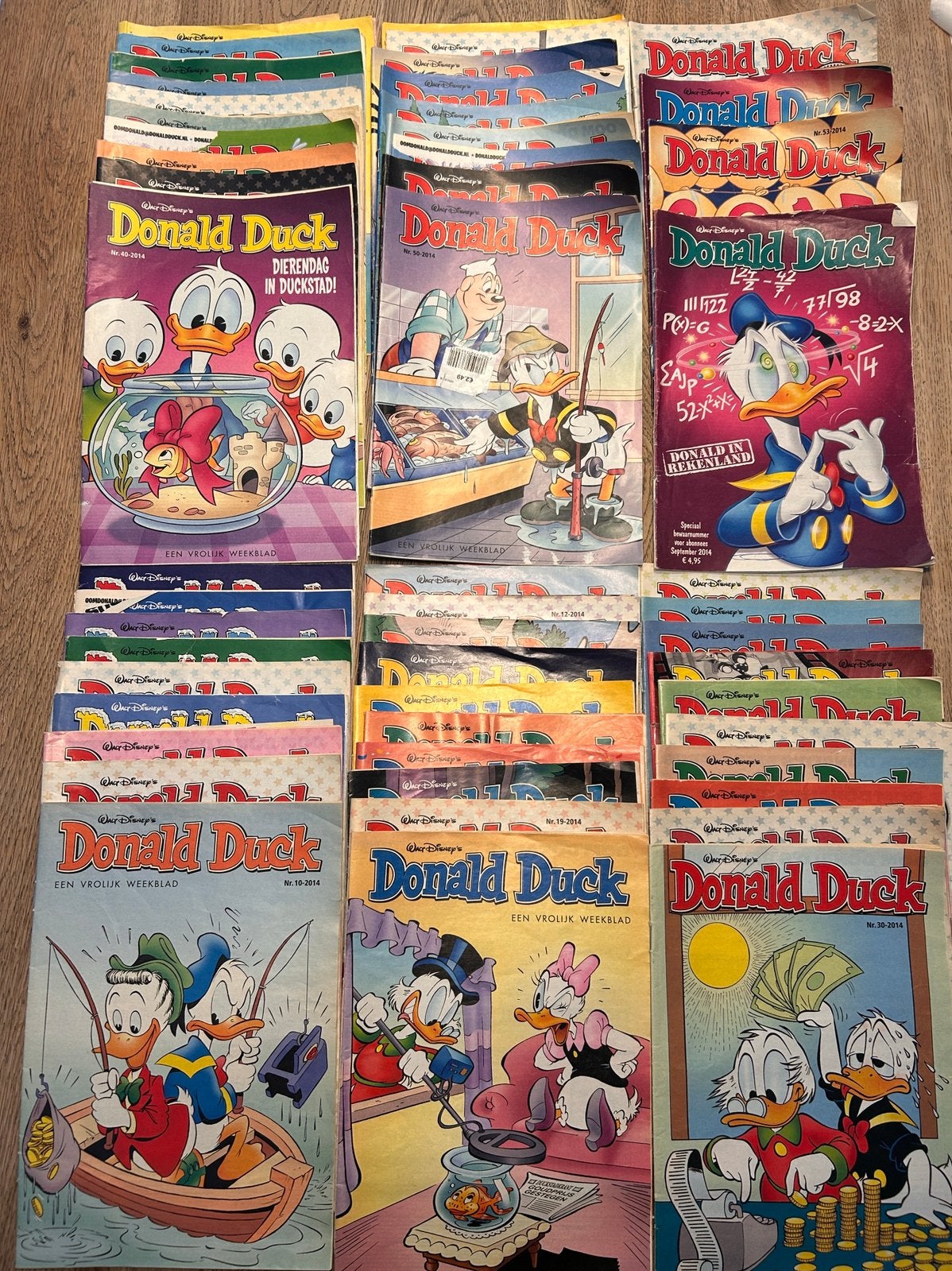 Donald Duck - jaargang 2014 - 50 stuks, Gelezen, Europa, Ophalen of Verzenden, Meerdere comics