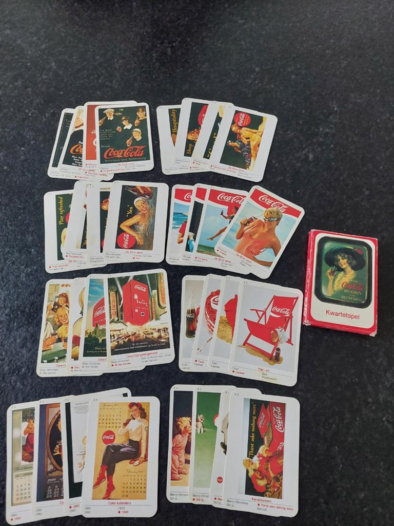 Coca Cola kwartetspel, Ophalen