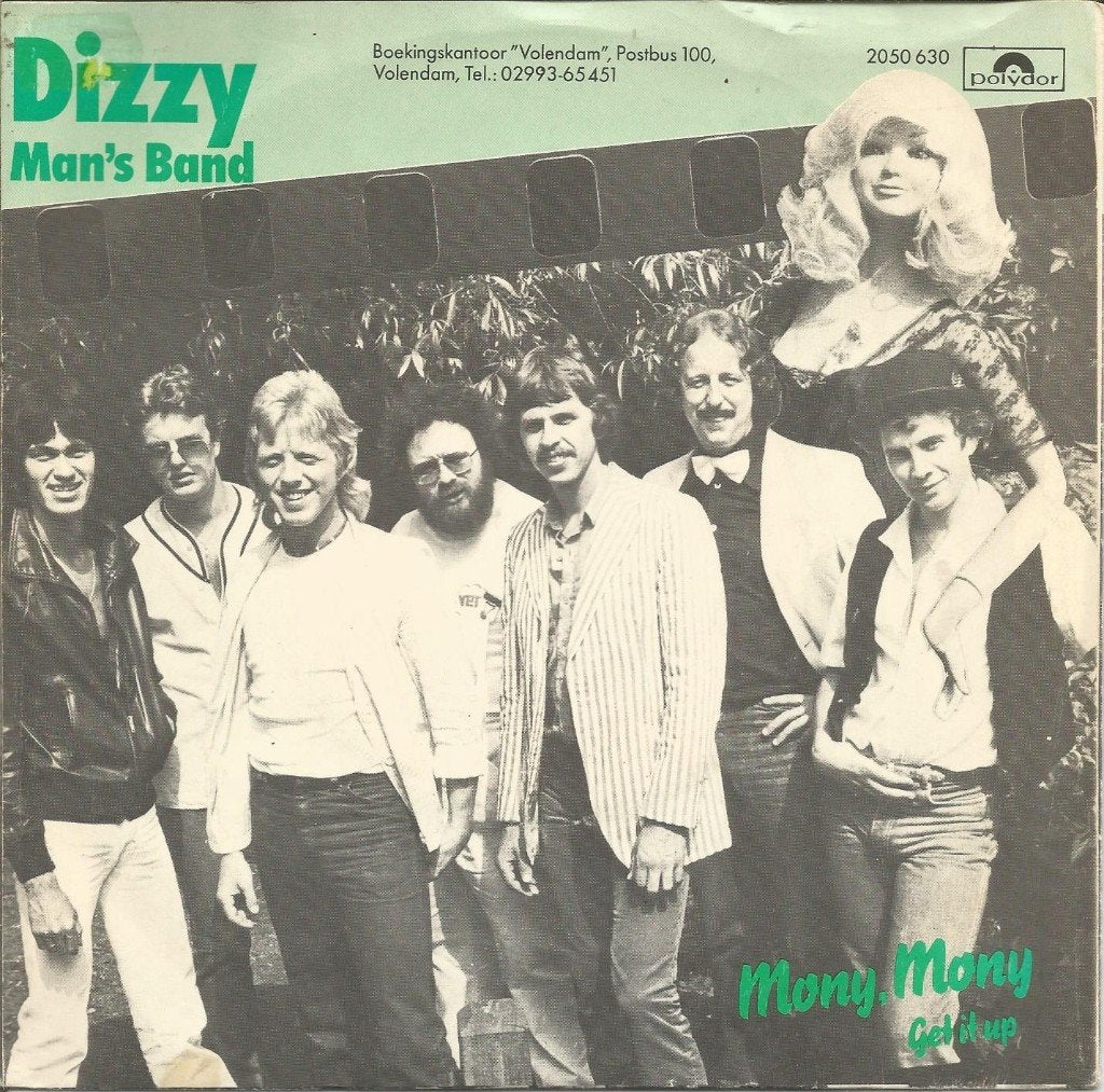 Dizzy Man's Band – Mony, Mony (1980), Fotohoes, 7 inch, Ophalen of Verzenden, Zo goed als nieuw