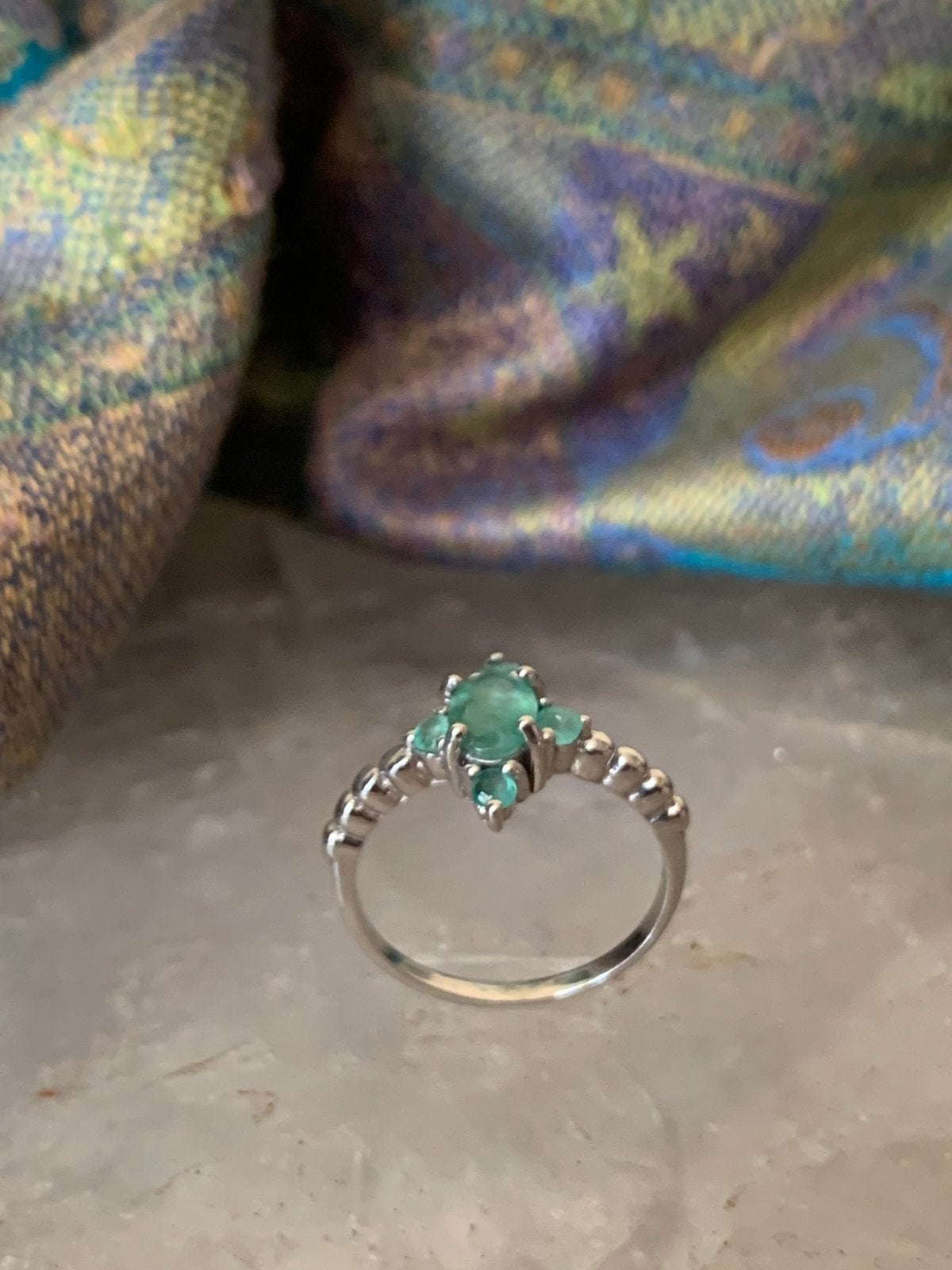 Smaragd vreugde intuïtie beschermt succes magie liefde uniek, Sieraden, Tassen en Uiterlijk, Ringen, Magnolia11, Nieuw, Ophalen of Verzenden