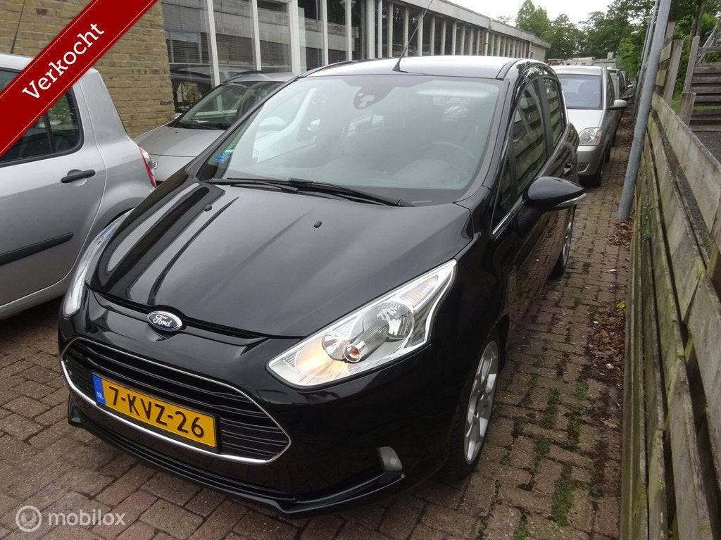 Ford B-Max 1.0 EcoBoost Titanium, Auto's, Ford, Voorwielaandrijving, Euro 5, 101 pk, Gebruikt