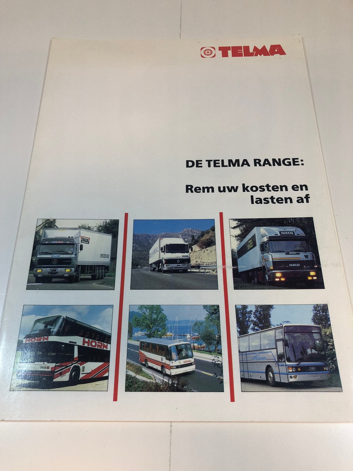 Folder Telma Retarders, Ophalen of Verzenden, Zo goed als nieuw, Overige merken, Onbekend