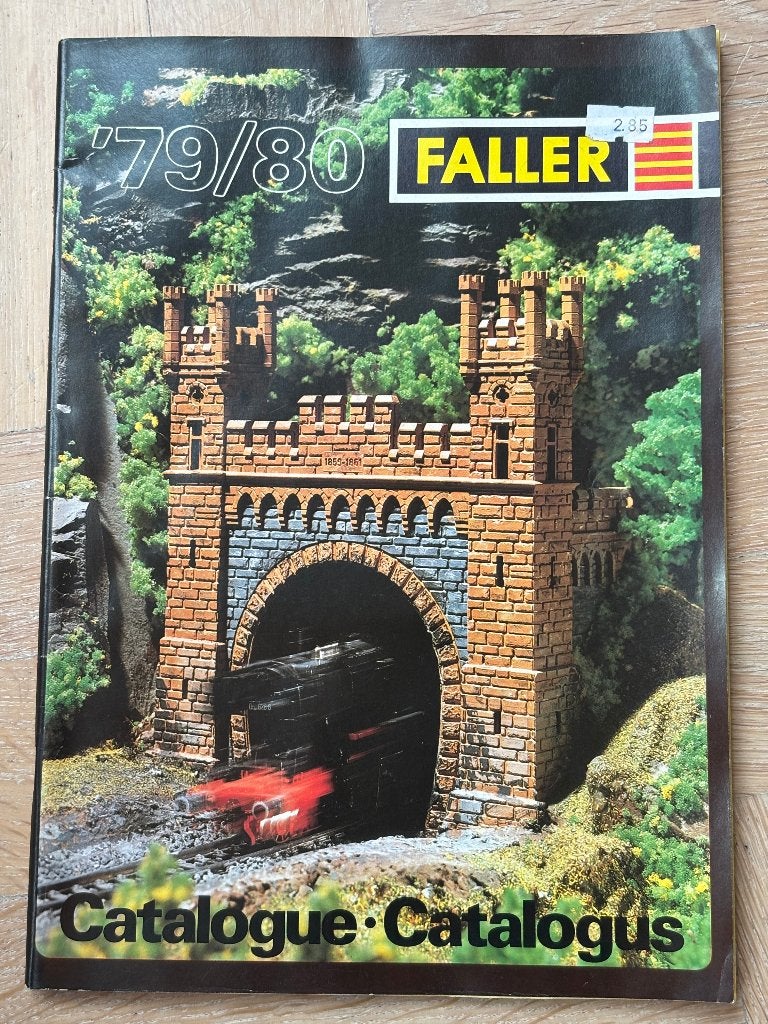 Faller catalogus 1979, Hobby en Vrije tijd, Overige merken, Gebruikt, Gelijkstroom of Wisselstroom, Boek, Tijdschrift of Catalogus