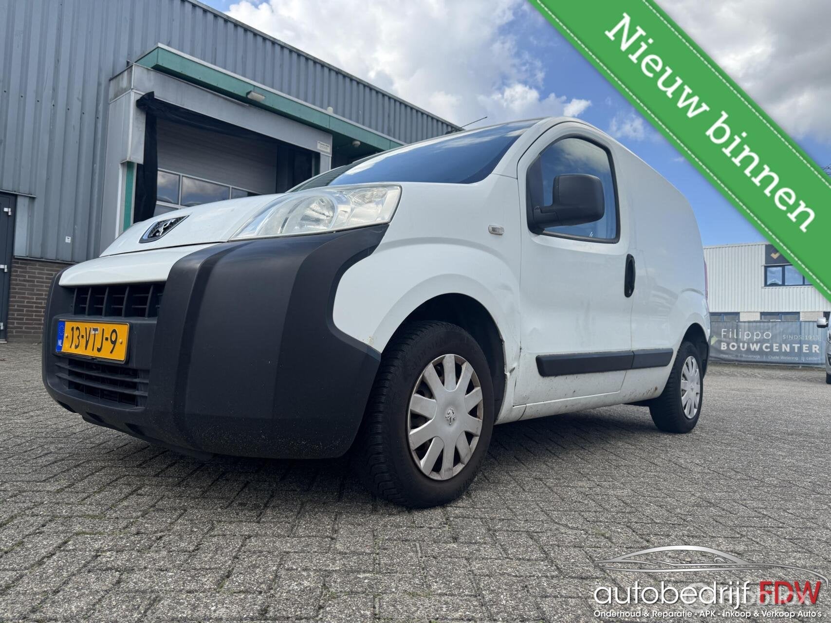 Peugeot Bipper Bestel 1.4 HDi/TREKHAAK/ELEKTR.RAMEN/, 4 cilinders, 400 kg, 68 pk, Origineel Nederlands