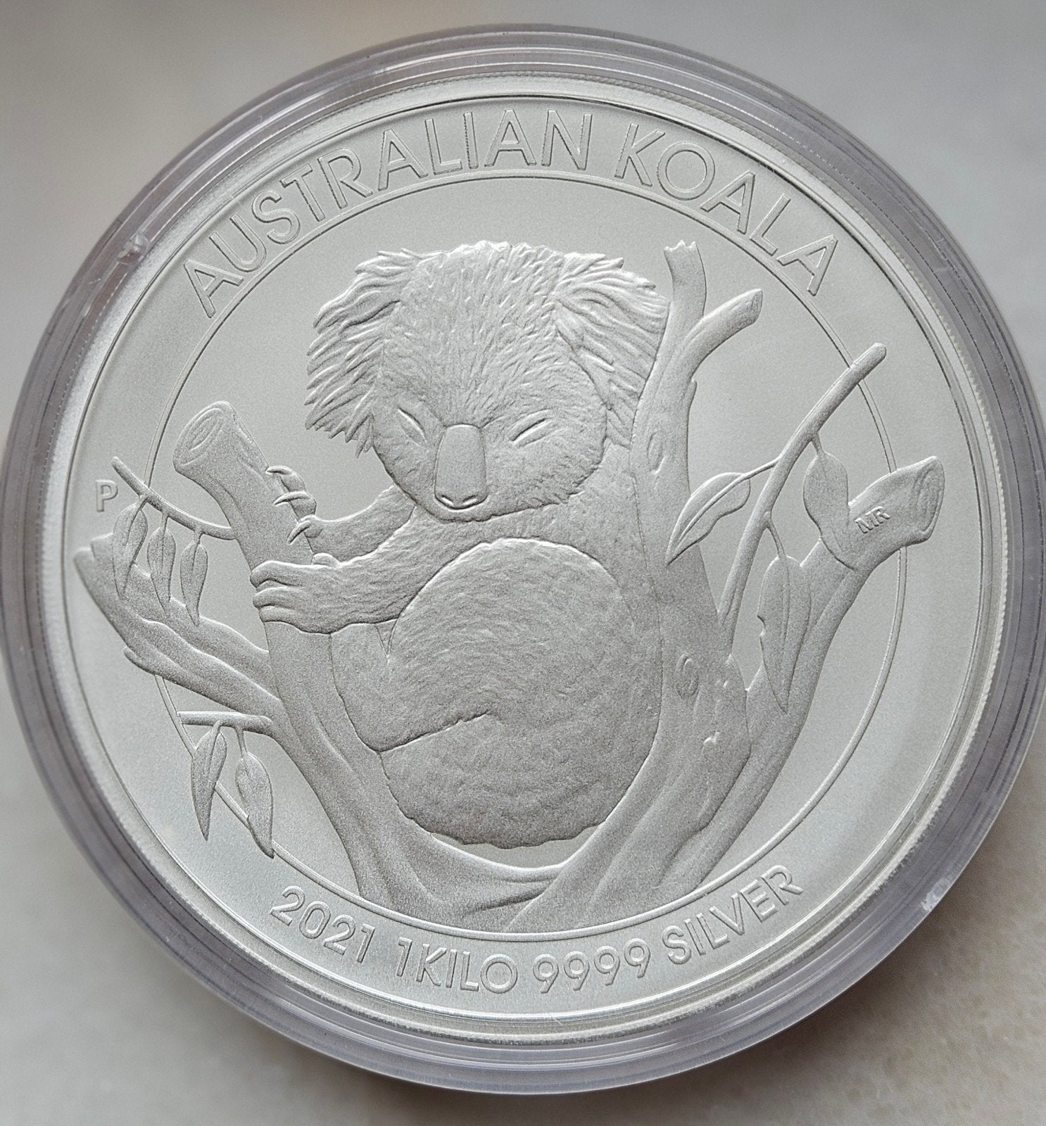1 kg koala 2021, Postzegels en Munten, Edelmetalen en Baren, Ophalen of Verzenden, Zilver