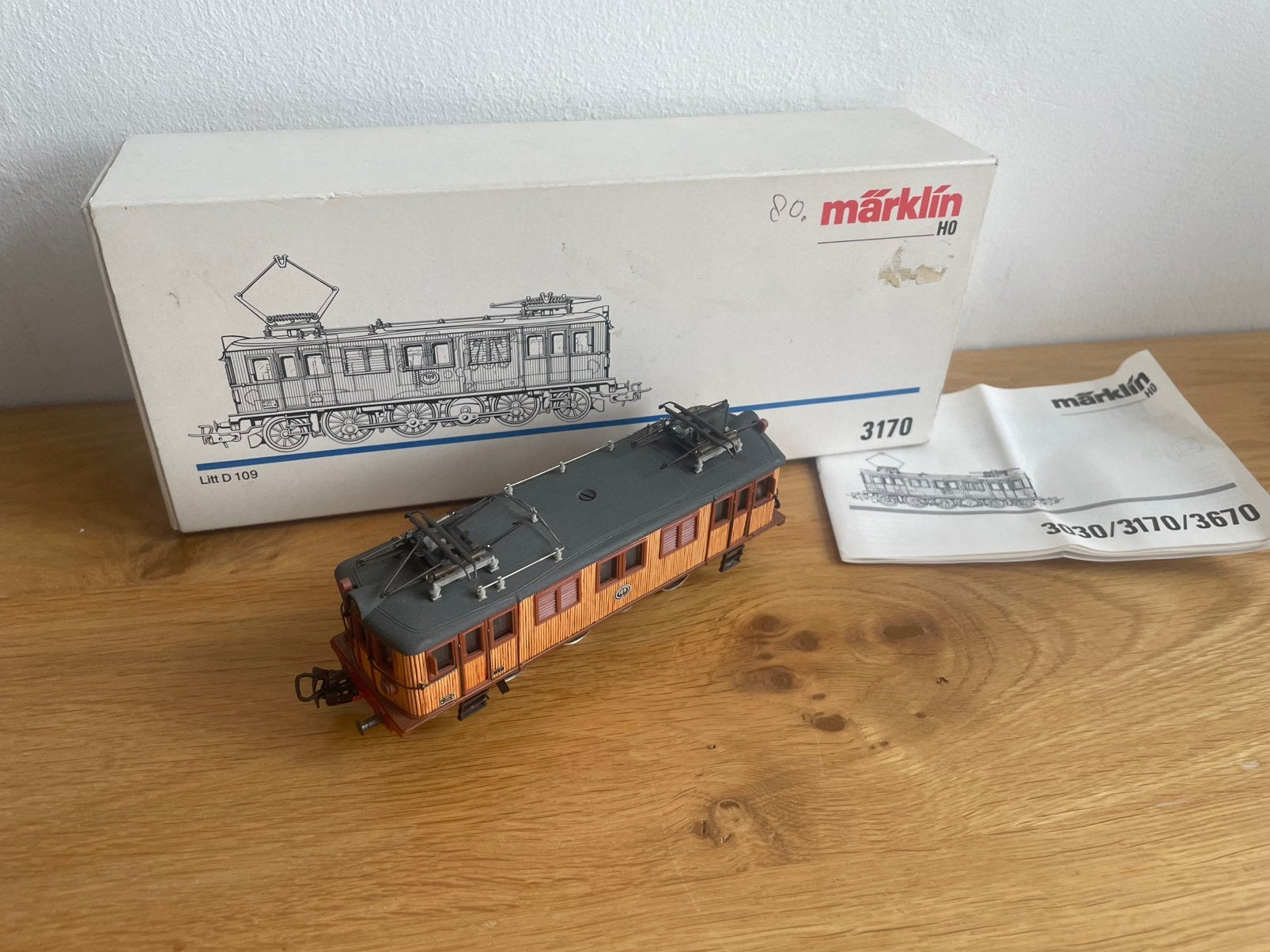 Marklin 3170 HOOGVERMOGEN MOTOR ,DIGITAAL, Wisselstroom, Locomotief, Ophalen of Verzenden, Zo goed als nieuw