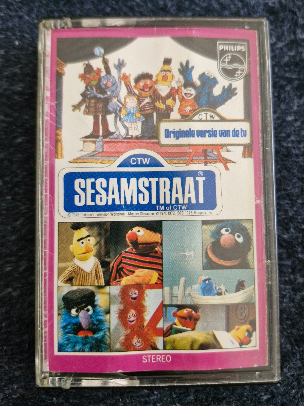 Sesamstraat Cassettebandje - Originele Versie van de TV, Gebruikt, Kinderen en Jeugd, 1 bandje, Ophalen of Verzenden