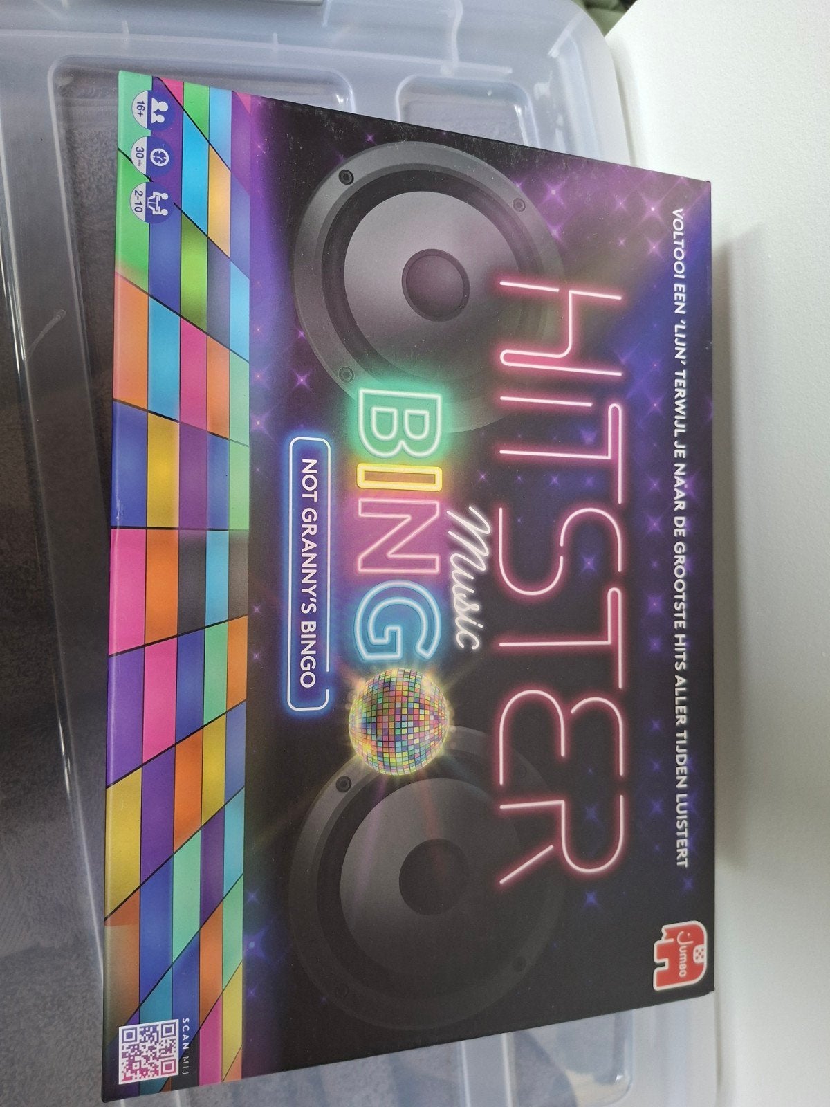 Hitster Music Bingo - Nieuw Geseald, Een of twee spelers, Ophalen of Verzenden, Nieuw, Jumbo
