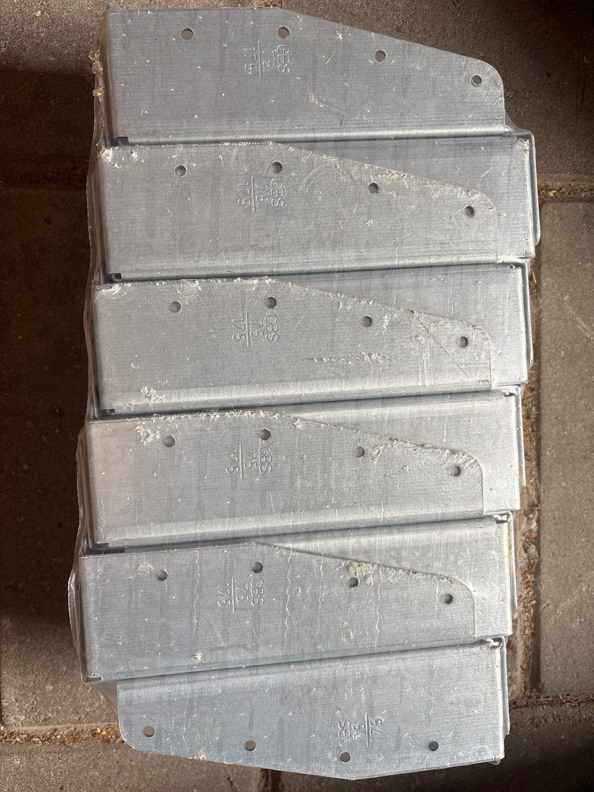 Balkdragers GBS 75x175 - 10 stuks, Ophalen, Nieuw, 100 tot 250 mm, Overige typen