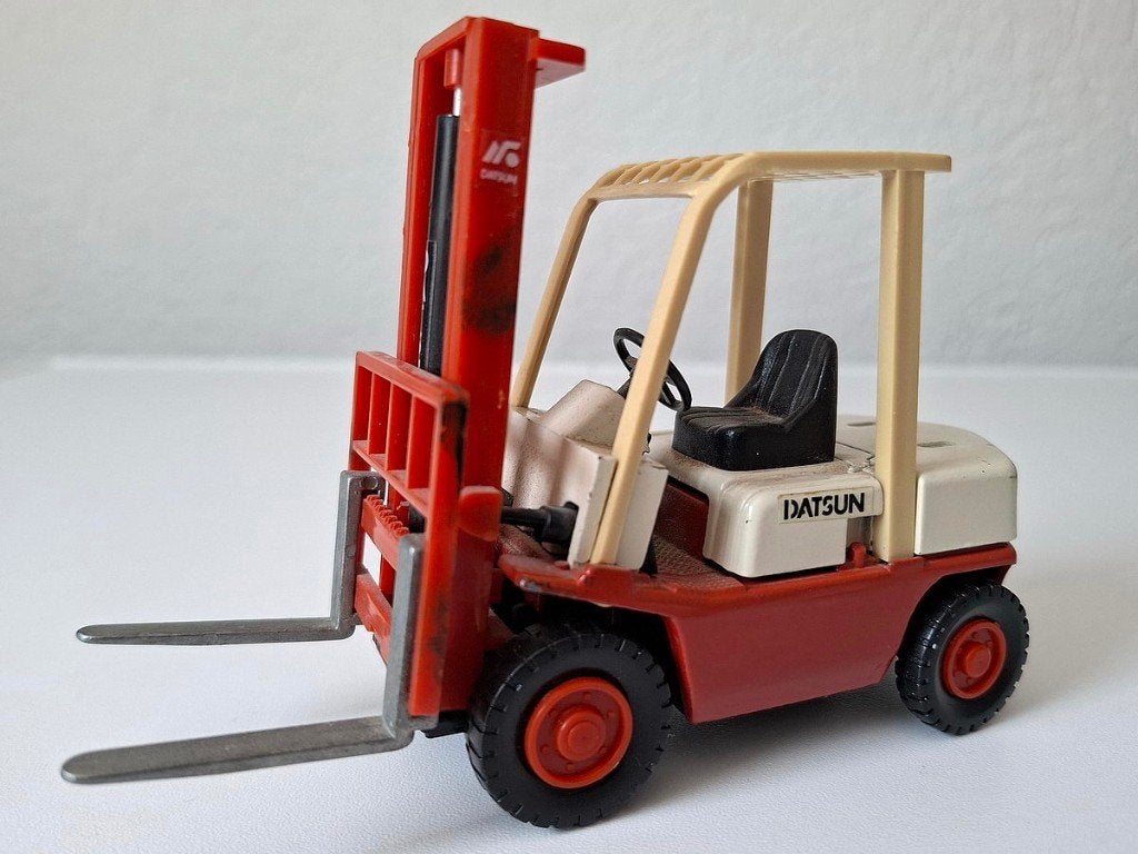 modelbouw Heftruck Datsun, Gebruikt, 1:50 of kleiner, Overige typen, Ophalen