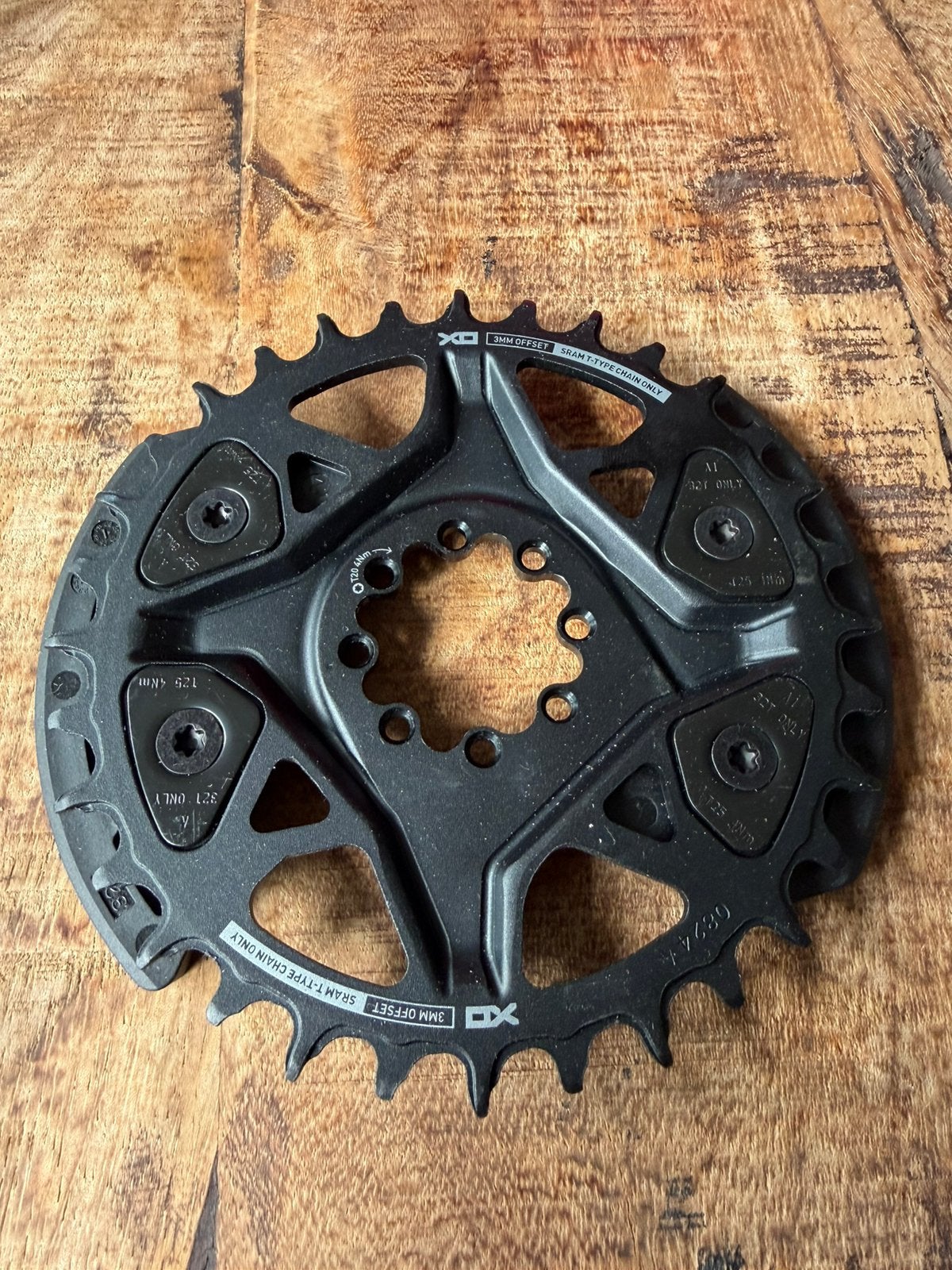 Nieuwe SRAM XO voorblad 3 mm offset, Overige materialen, Nieuw, Ophalen of Verzenden, Derailleur of Ketting