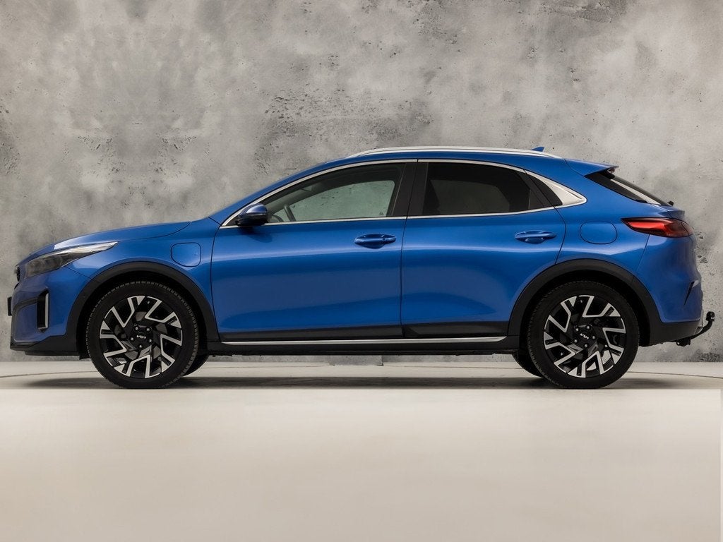 Kia Xceed 1.6 GDi PHEV DynamicPlusLine 141Pk Automaat (APPLE, Auto's, Kia, Gebruikt, Blauw, Leder en Stof, Plug-in hybride