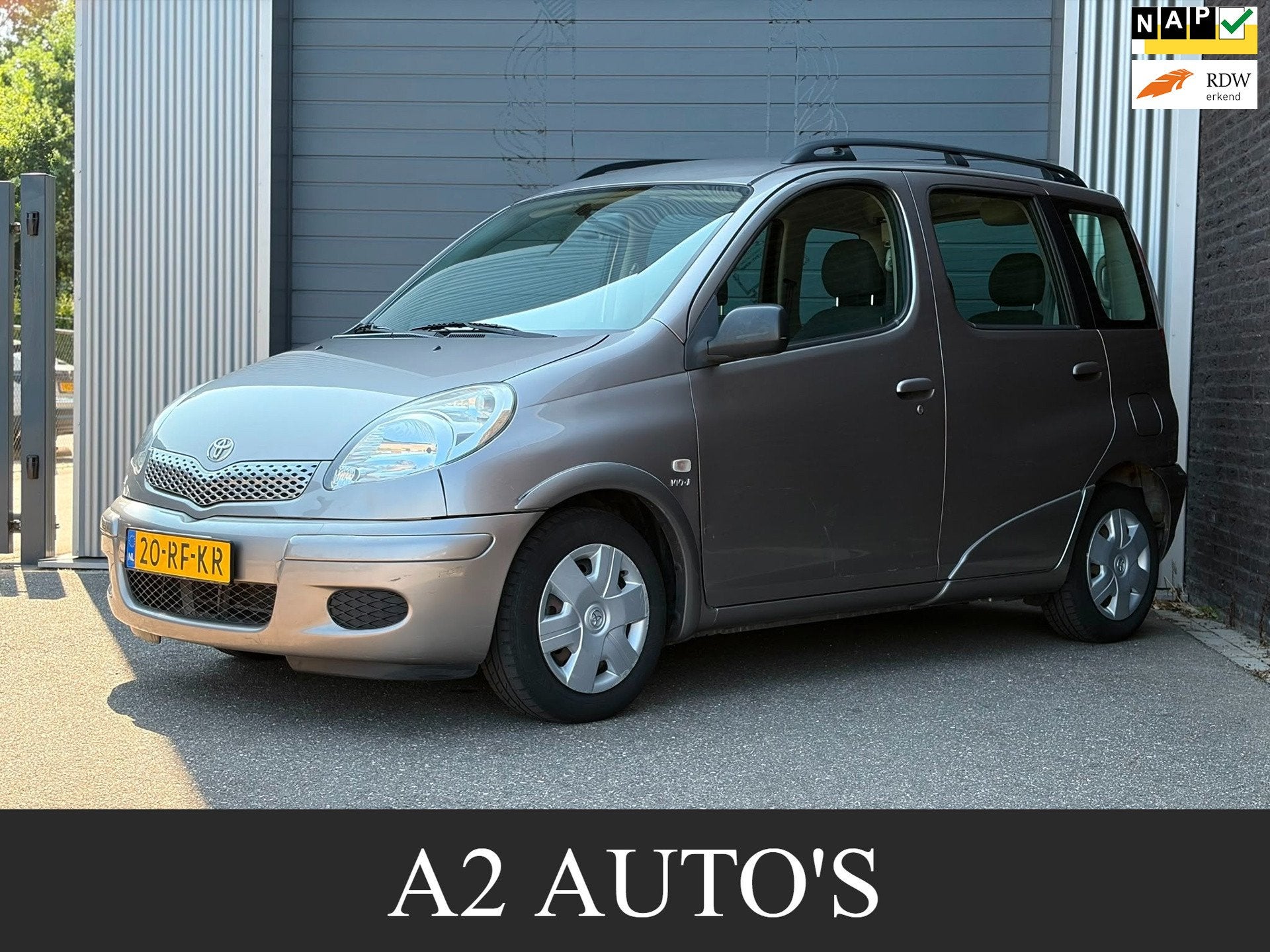 Toyota Yaris Verso 1.3 VVT-i Sol Automaat|Airco|Cruise, Auto's, Toyota, 1299 cc, Stof, 4 cilinders, Yaris Verso