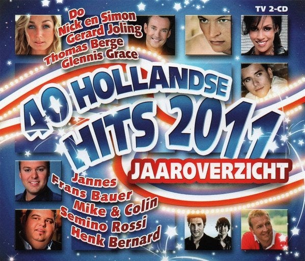 40 Hollandse Hits 2011 Jaaroverzicht (2 CD), Ophalen of Verzenden, Zo goed als nieuw, Nederlandstalig