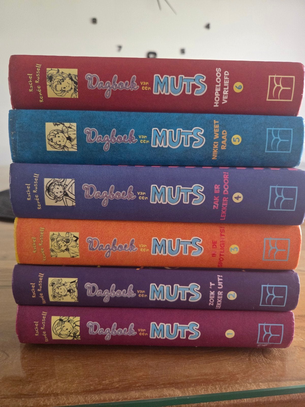 Dagboek van een Muts - Deel 1 t/m 6, Ophalen of Verzenden, Gelezen