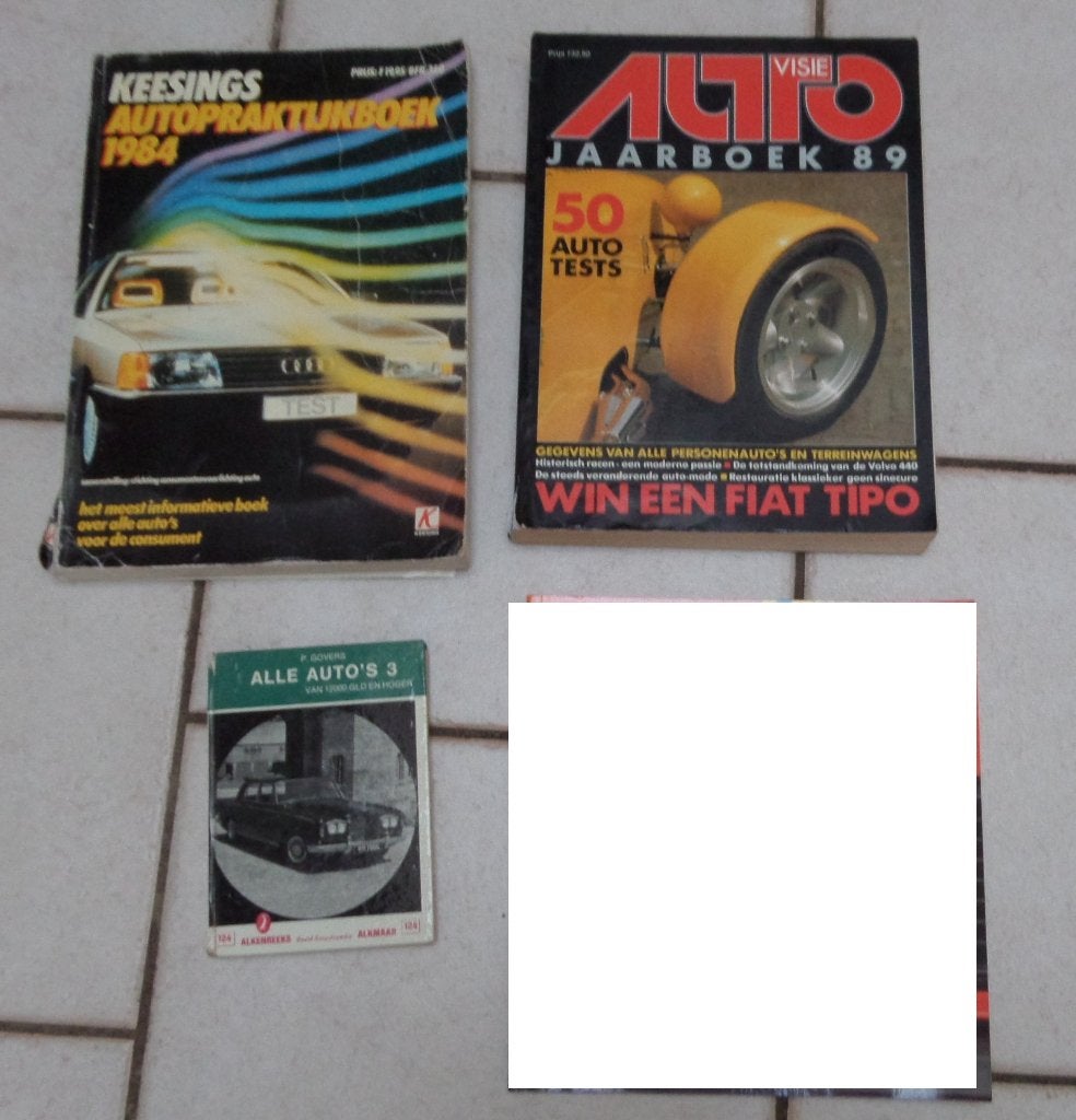 Verschillende oude auto jaarboeken, Ophalen of Verzenden, Auto's